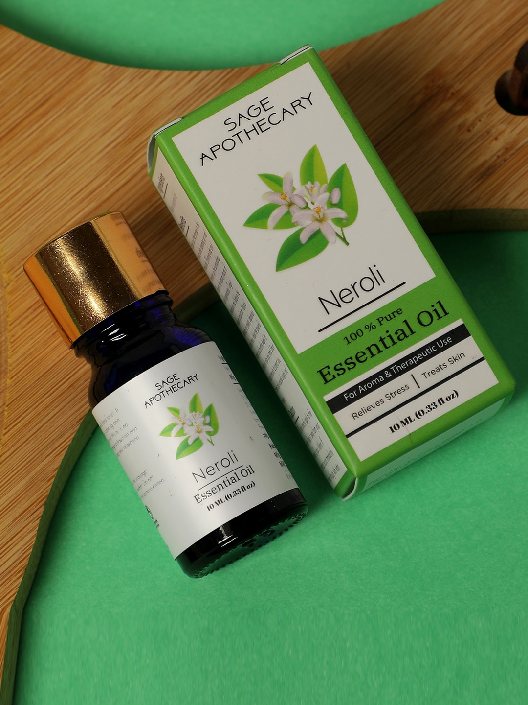 

SAGE APOTHECARY Neroli Essential Oil 10ml, Transparent