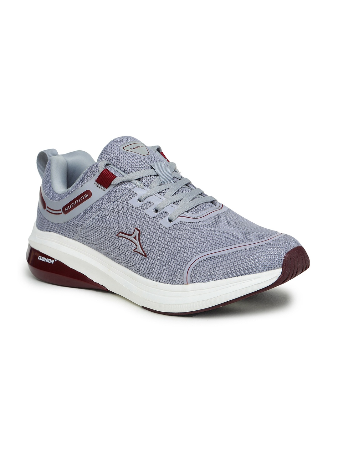 

ABROS Men Grey Mesh Running Shoes