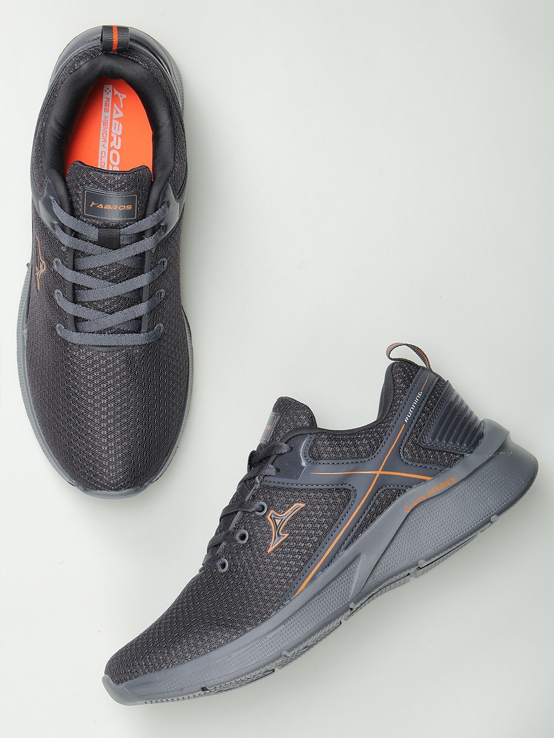 

ABROS Men Somerset Running Sports Shoes, Grey