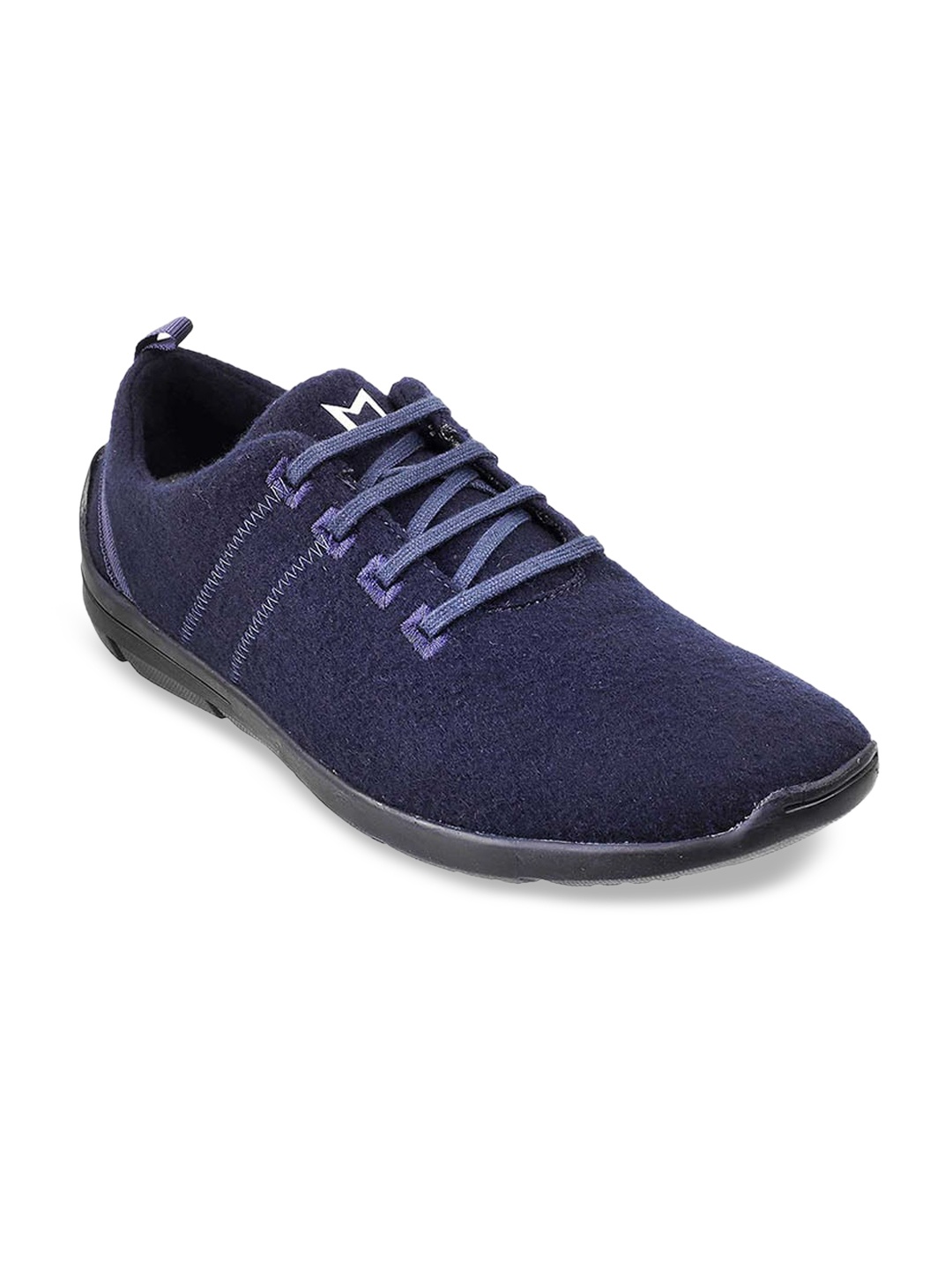 

Metro Men Blue Lace-Up Sneakers