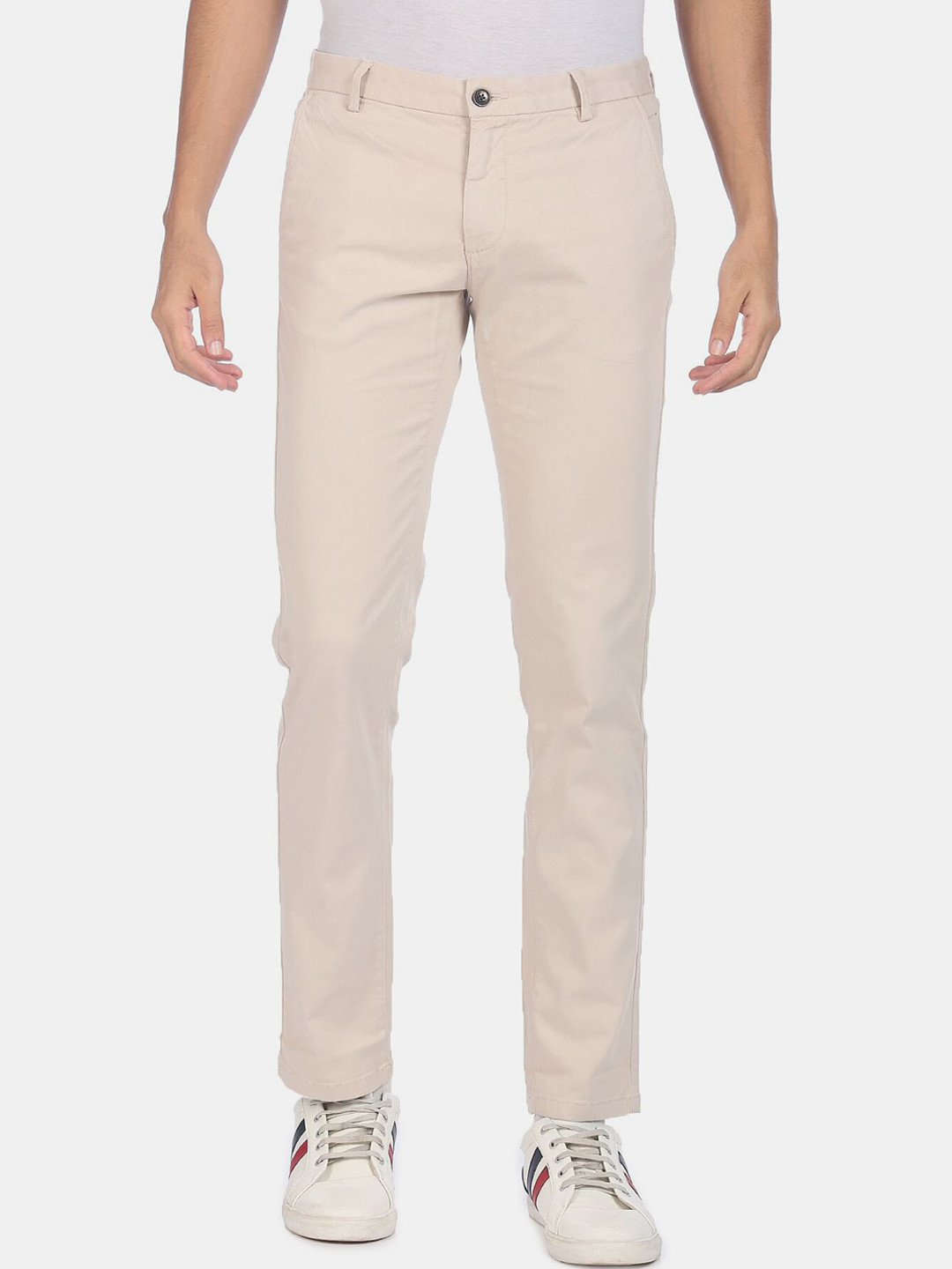 

Arrow Sport Men Beige Trousers