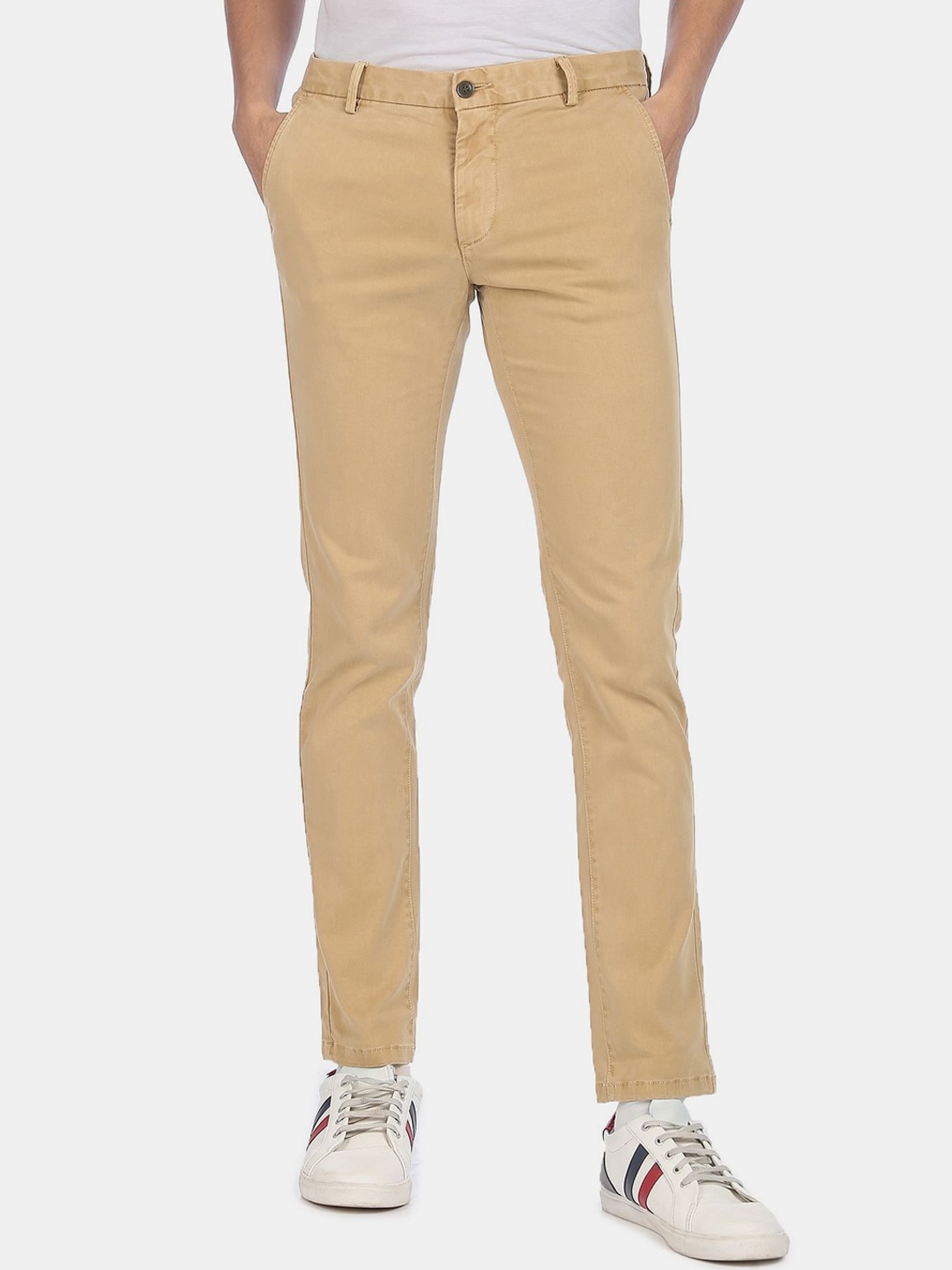 

Arrow Sport Men Beige Trousers