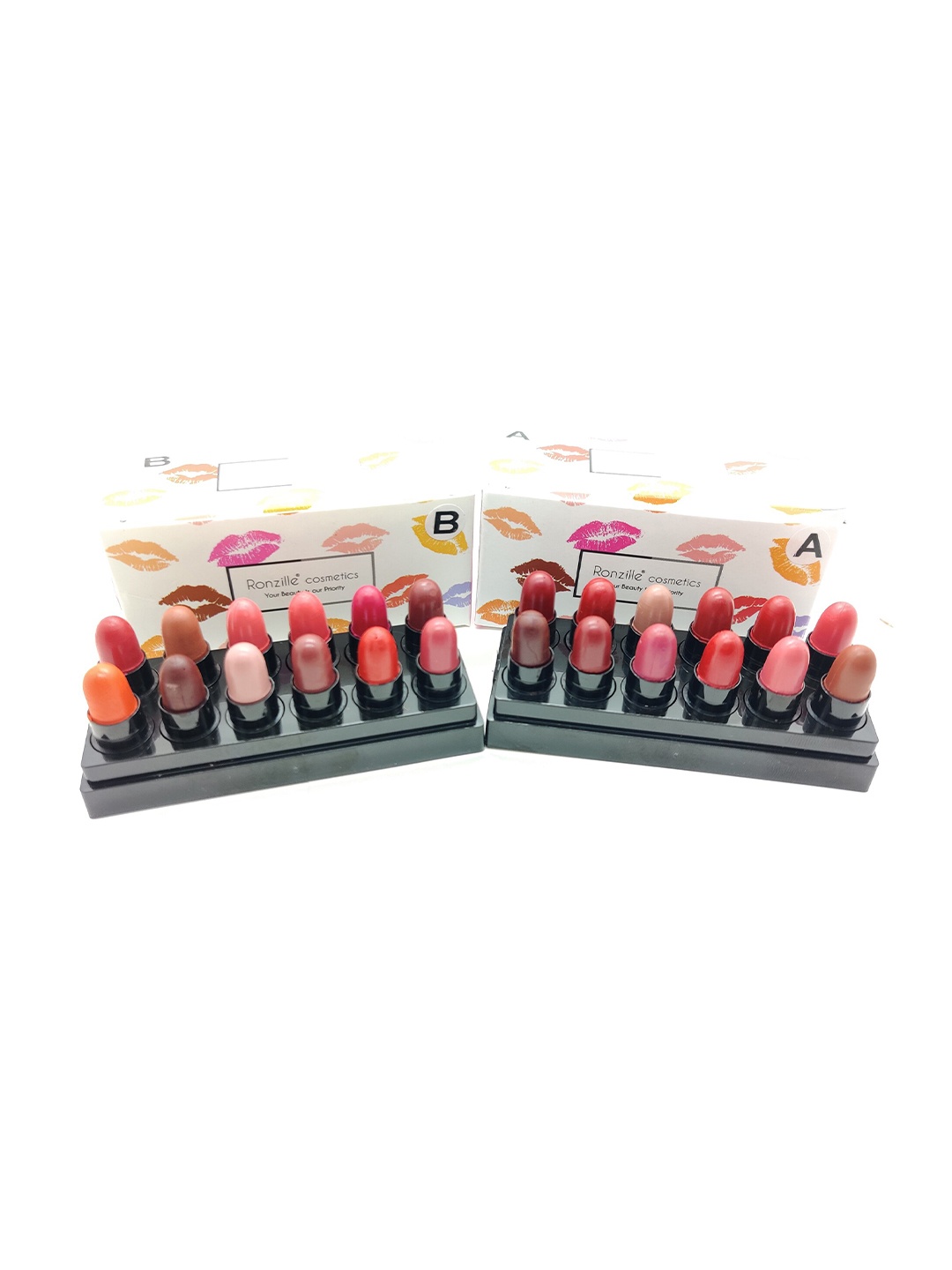 

Ronzille Pack Of 24 Shades Bullet Mini Lipsticks, Multi