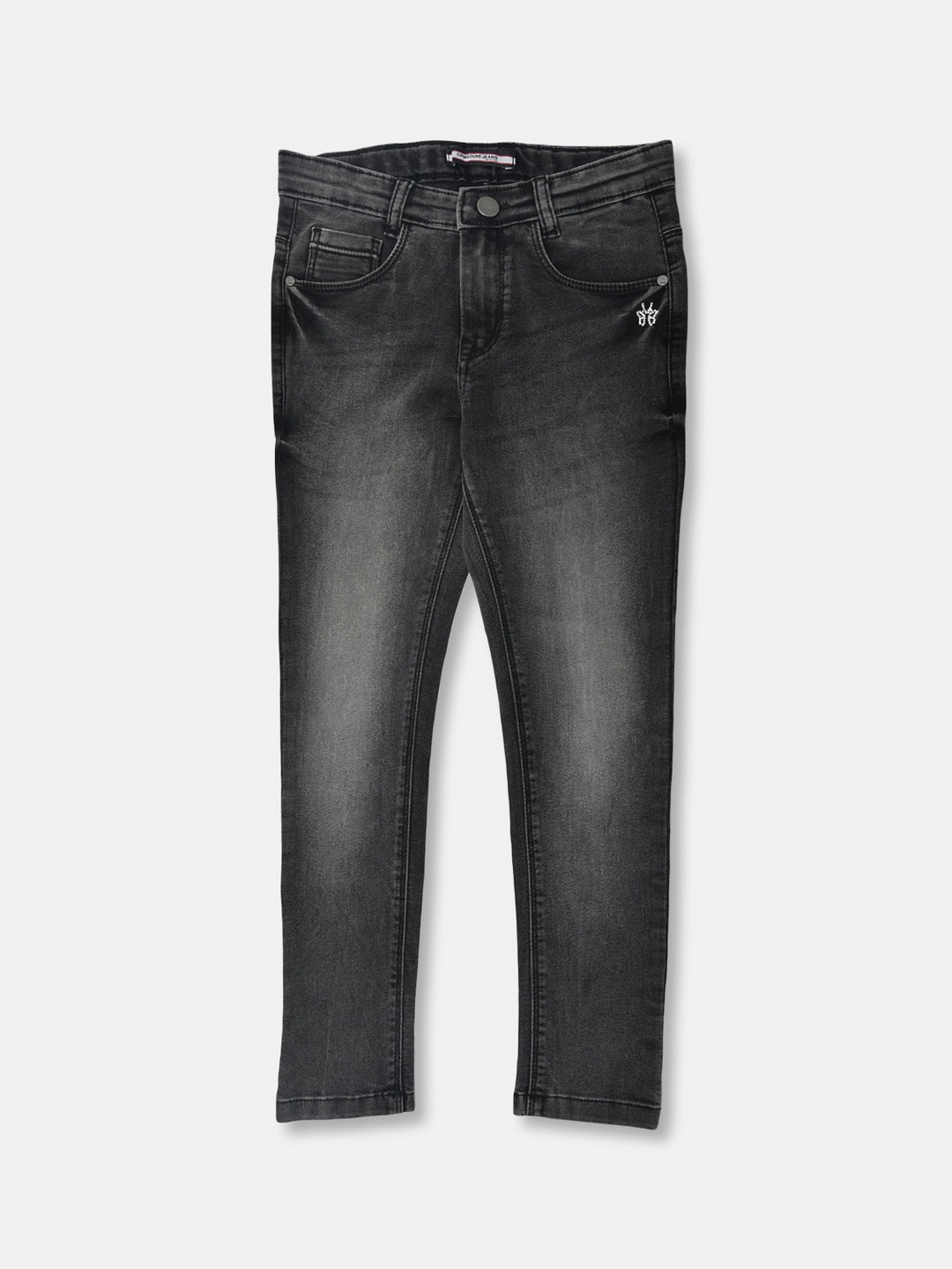 

Crimsoune Club Girls Black Heavy Fade Stretchable Jeans