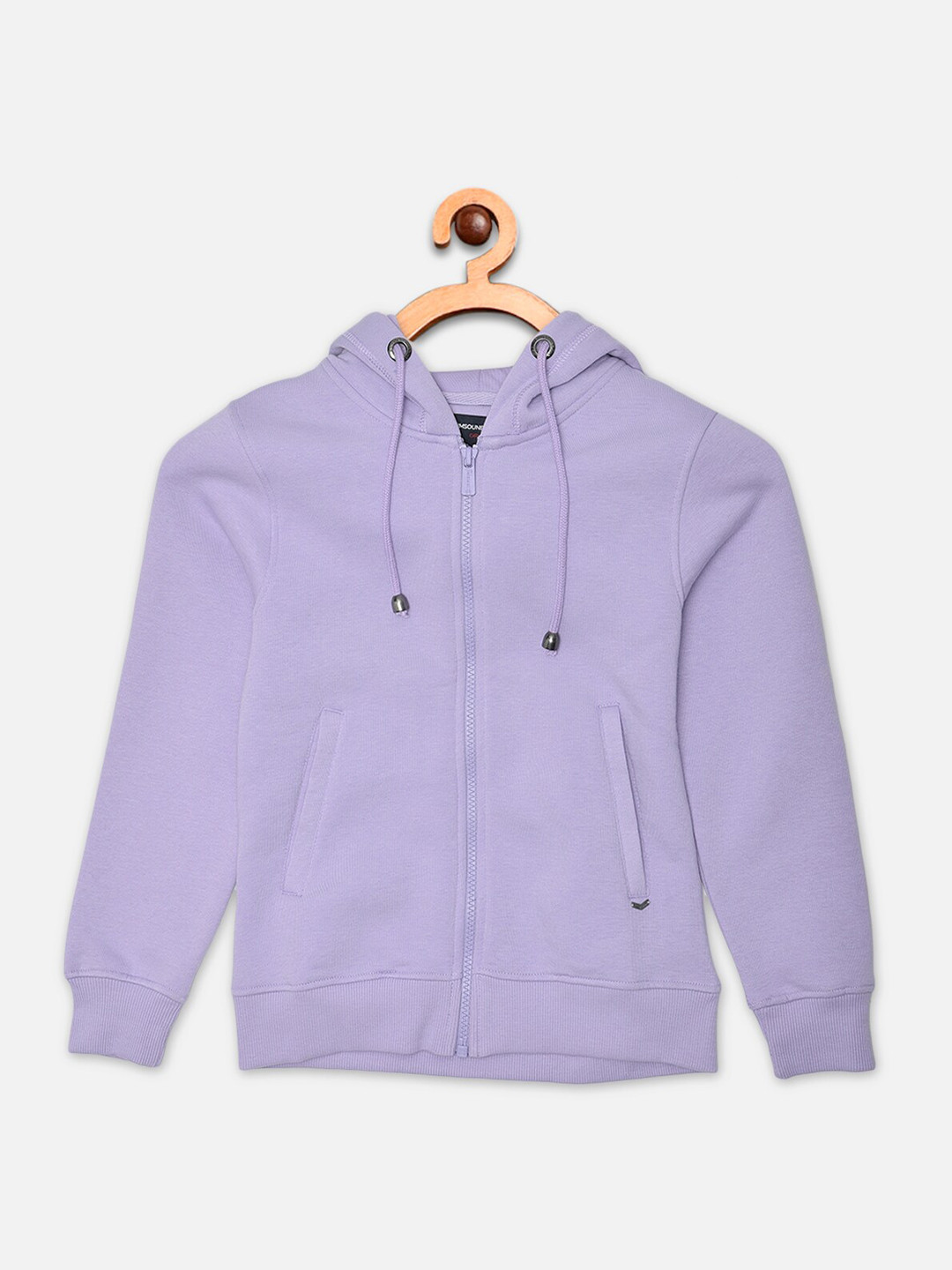 

Crimsoune Club Girls Purple Hooded Sweatshirt