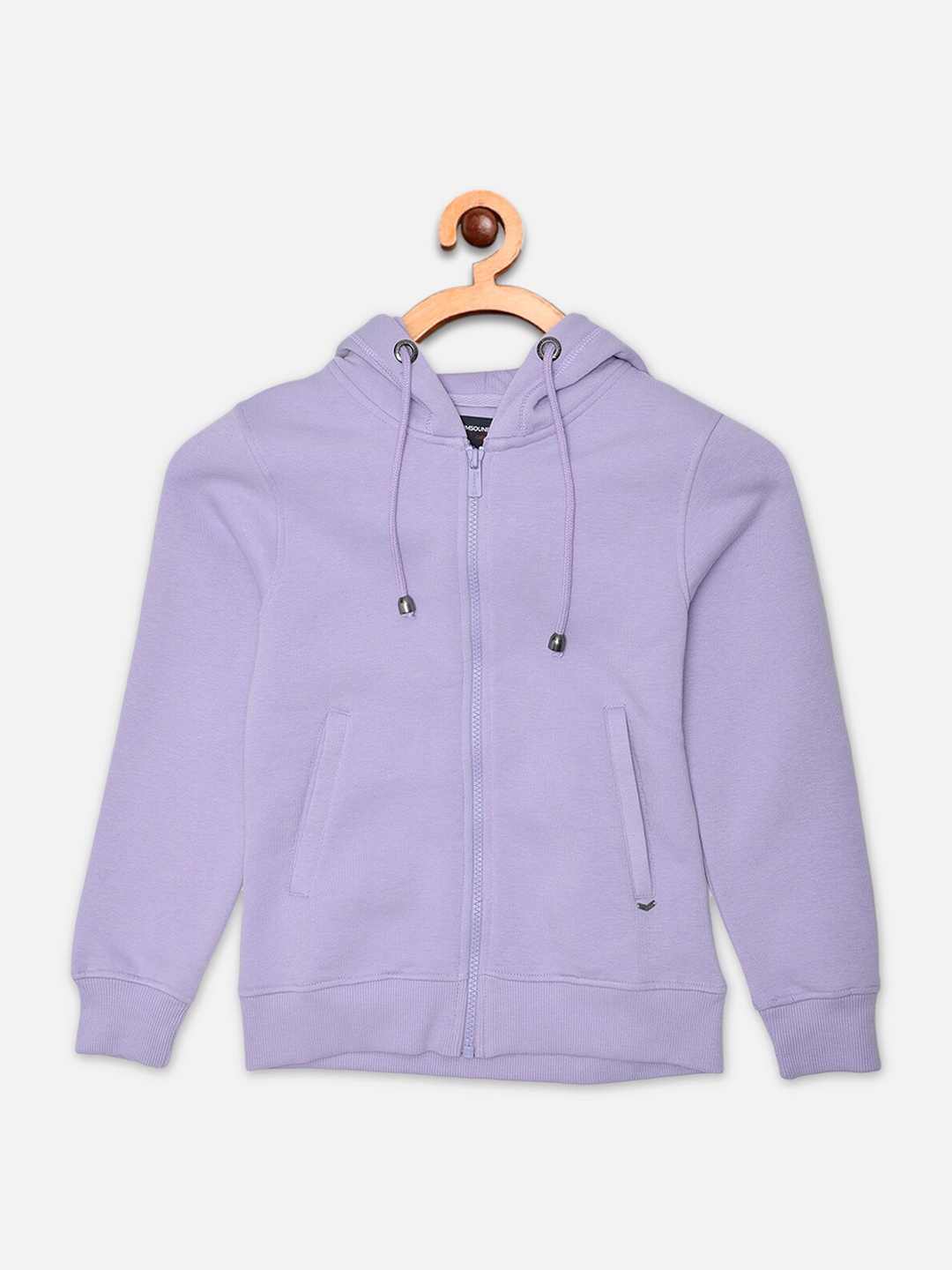

Crimsoune Club Girls Purple Hooded Sweatshirt