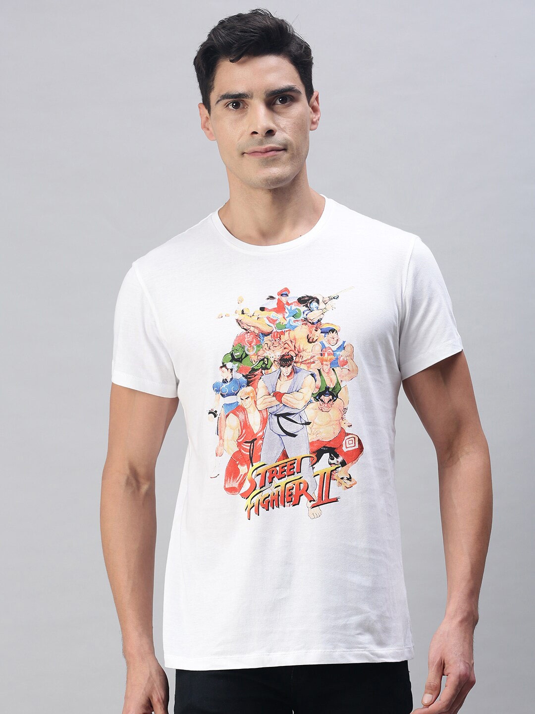 

Entertainment Store Street Fighter 1037 White T Shirt