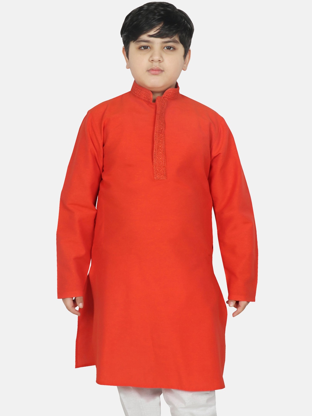 

SG YUVRAJ Boys Rust Kurta