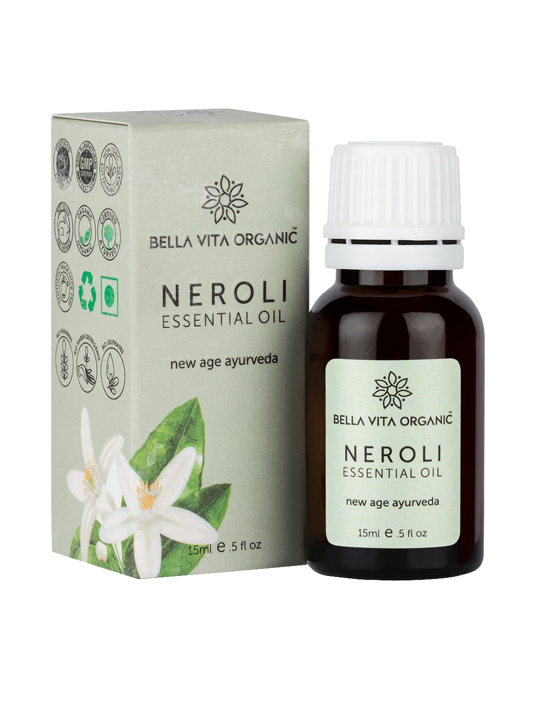 

Bella Vita Organic Transparent Neroli Essential Oil 15 Ml