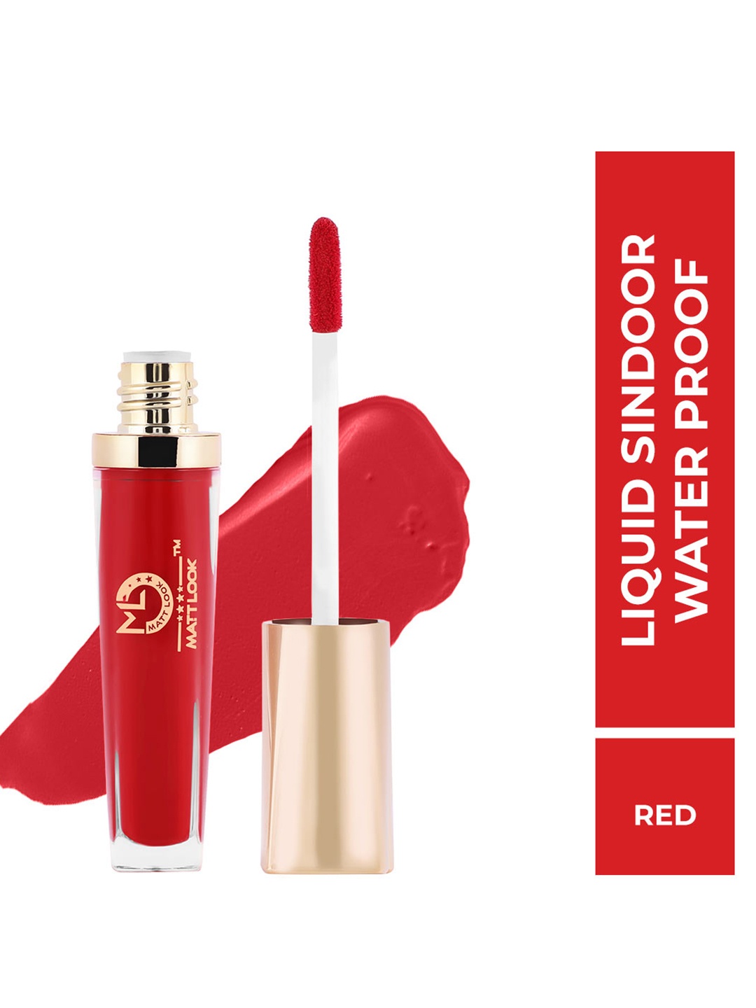 

MATTLOOK Red Pack of 2 Matte Liquid Water Proof Sindoor - 7 ml