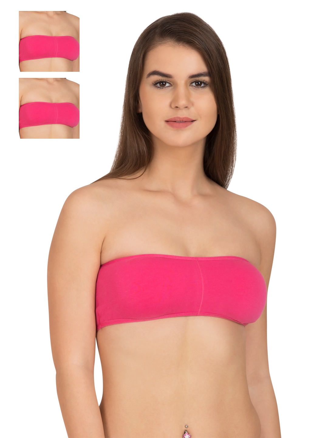 

Tweens Set of 3 Pink Tube Bras TW278DPK