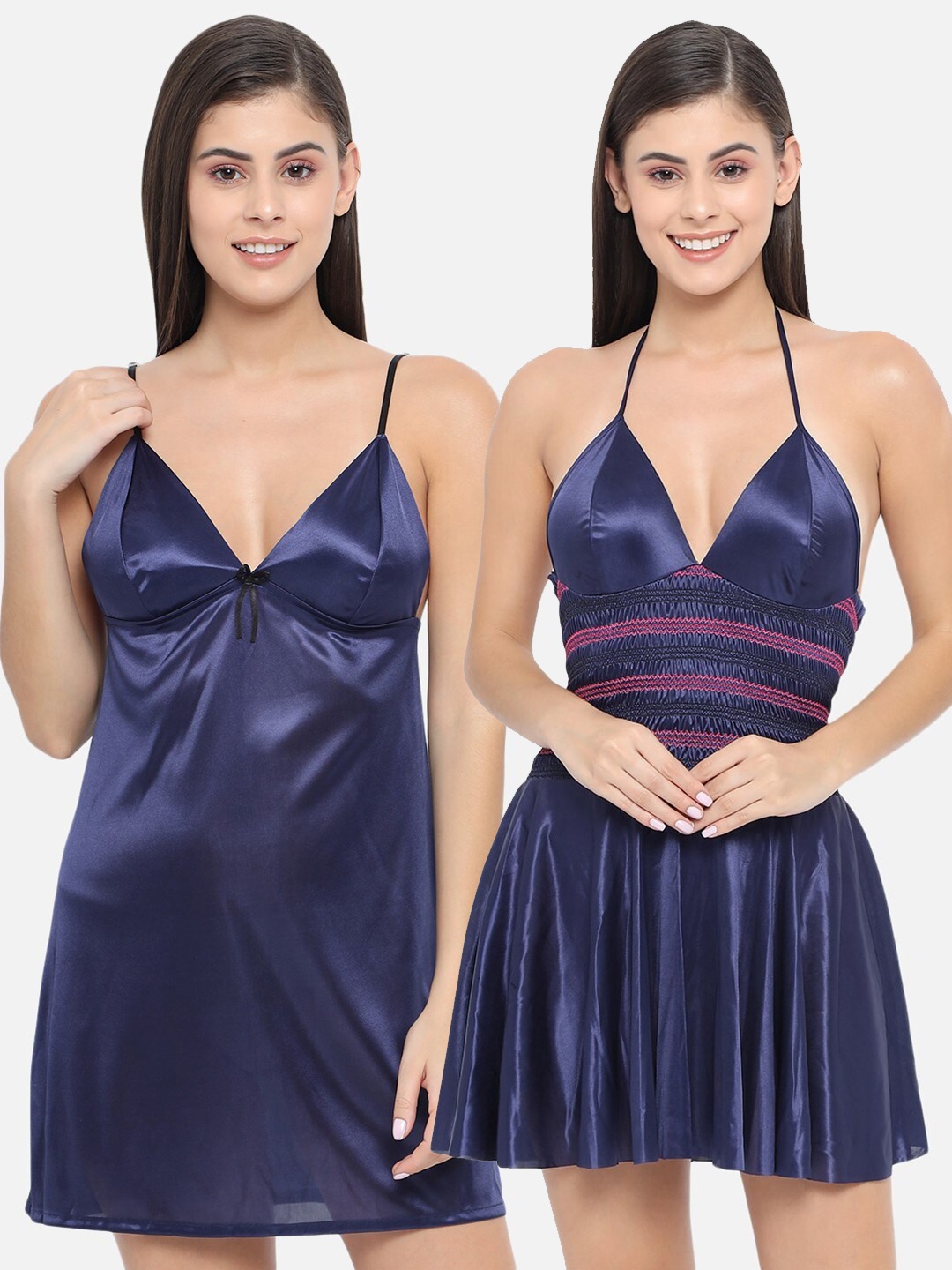 

Klamotten Pack Of 2 Baby Dolls, Navy blue