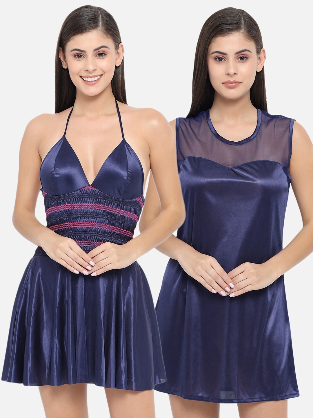 

Klamotten Pack Of 2 Baby Dolls, Navy blue