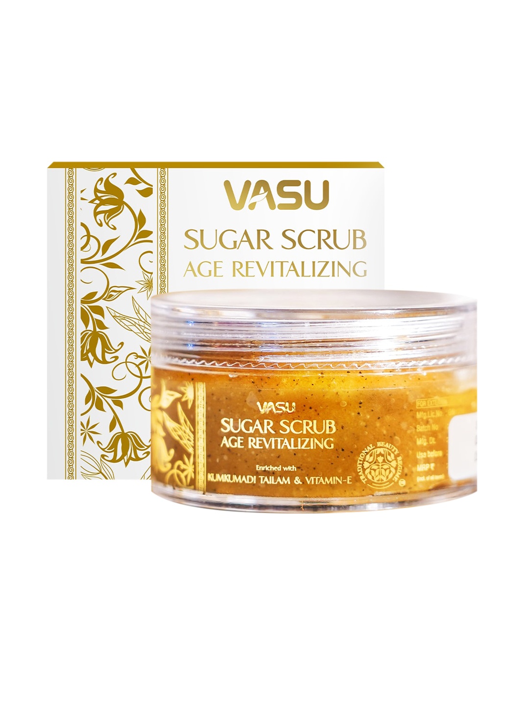 

VASU Age Revitalizing Sugar Scrub - 50 ml, White