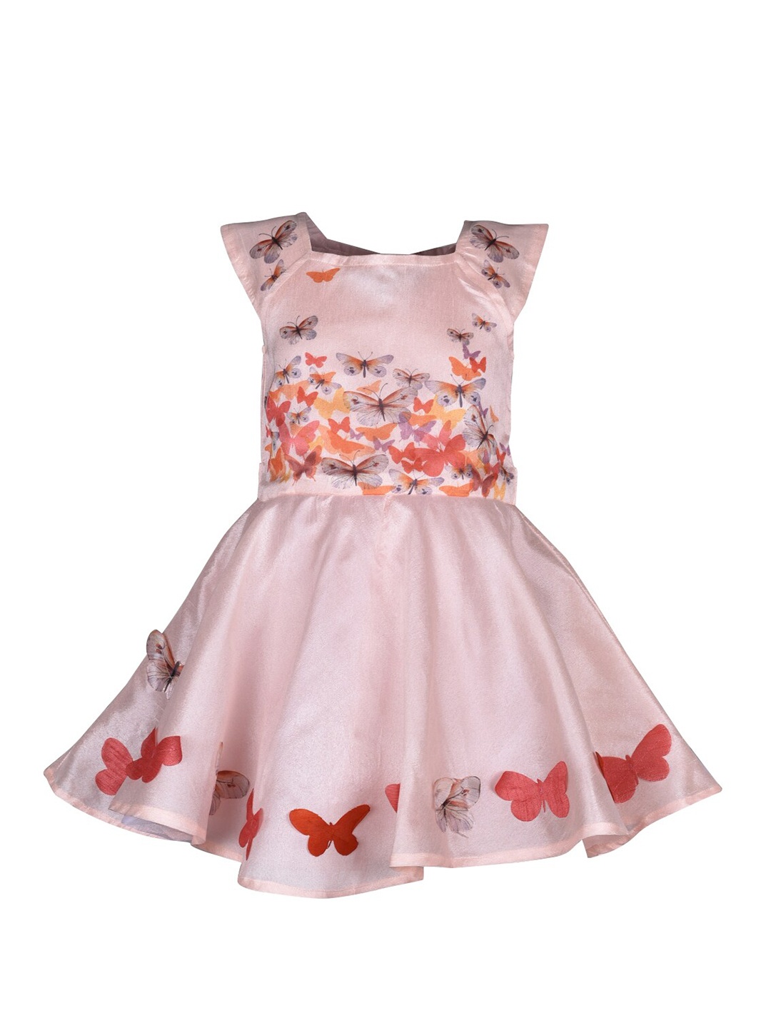 

A Little Fable Girls Multicoloured Floral Dress, Multi