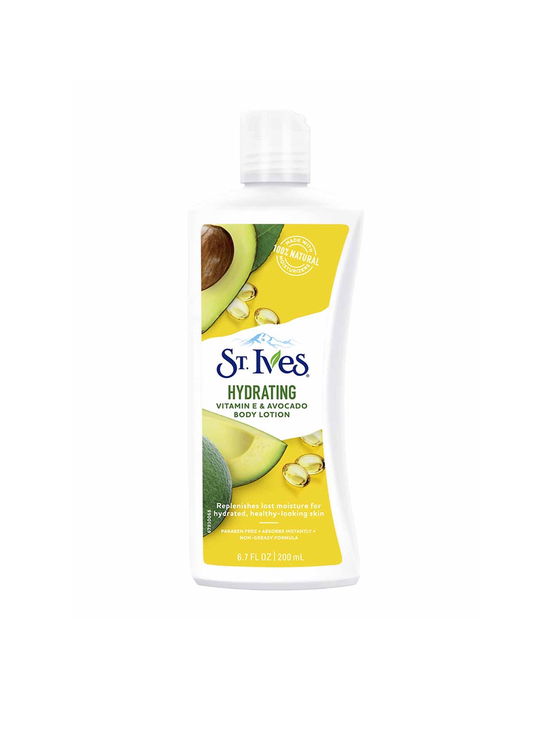 

St. Ives Hydrating Vitamin E & Avocado Body Lotion 200 ml, Yellow