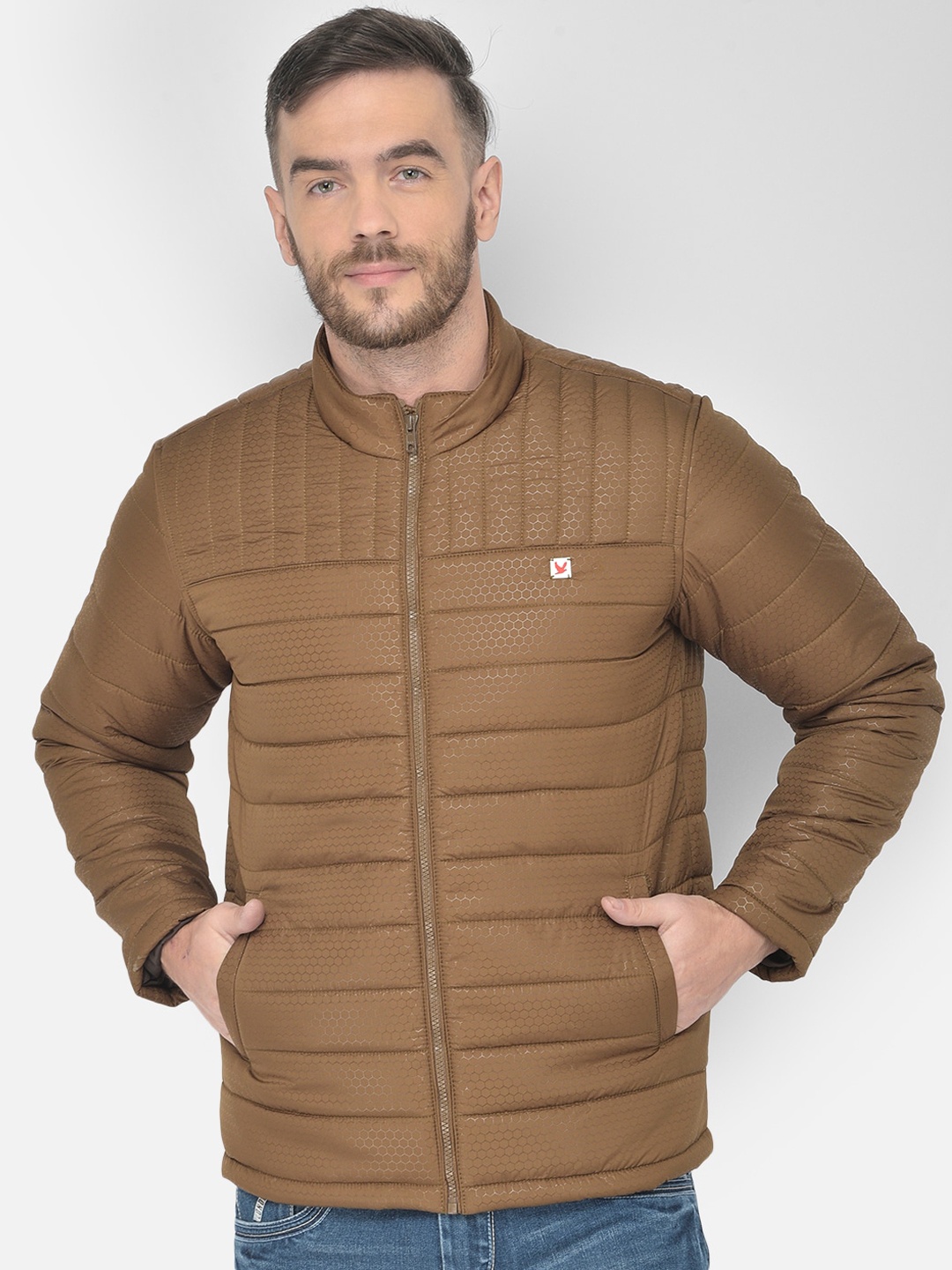 

Canary London Men Mustard Lightweight Padded Jacket