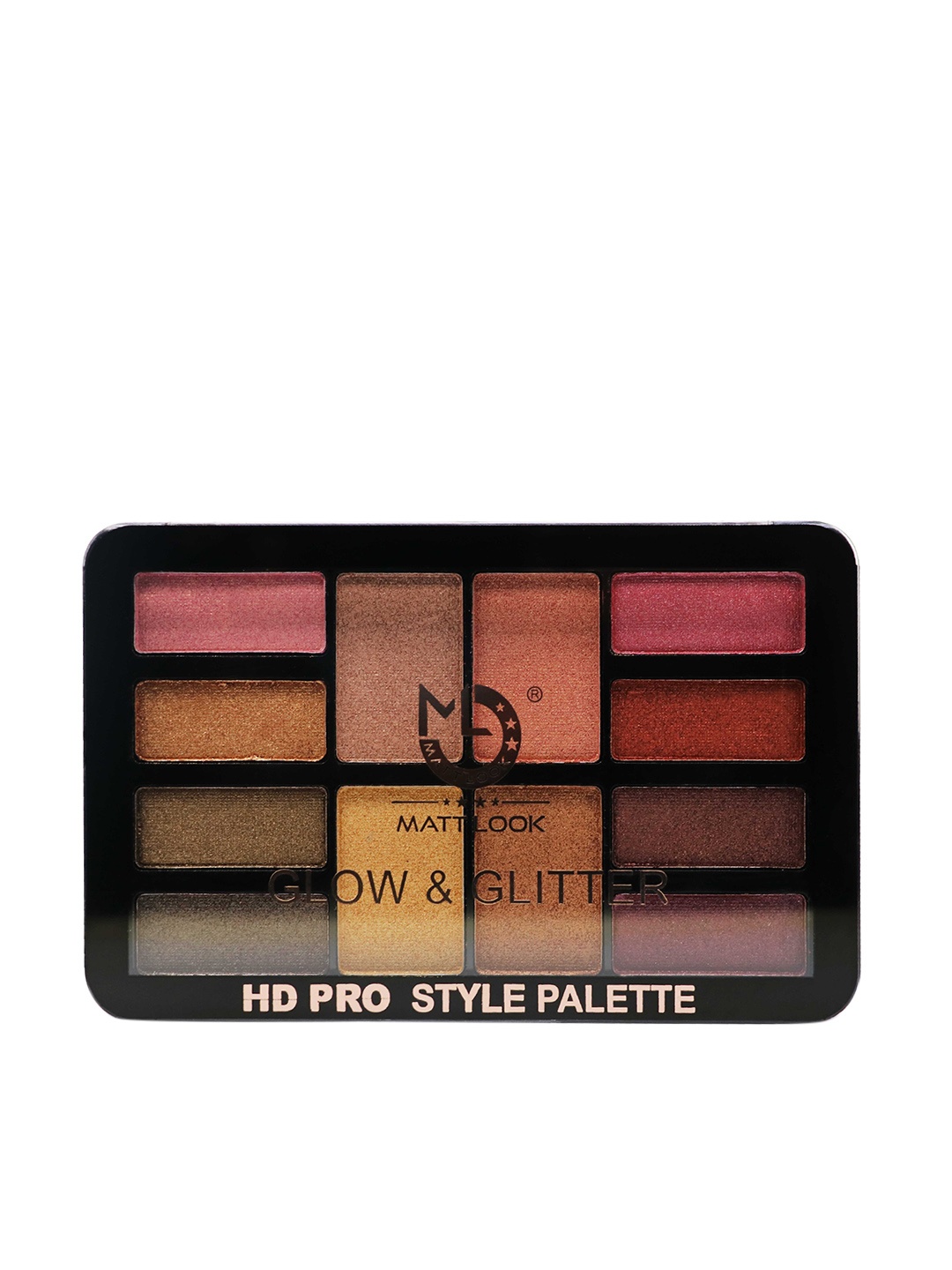 

MATTLOOK Face Makeup Glow & Glitter HD PRO Style Palette - Exotic Collection, Multi