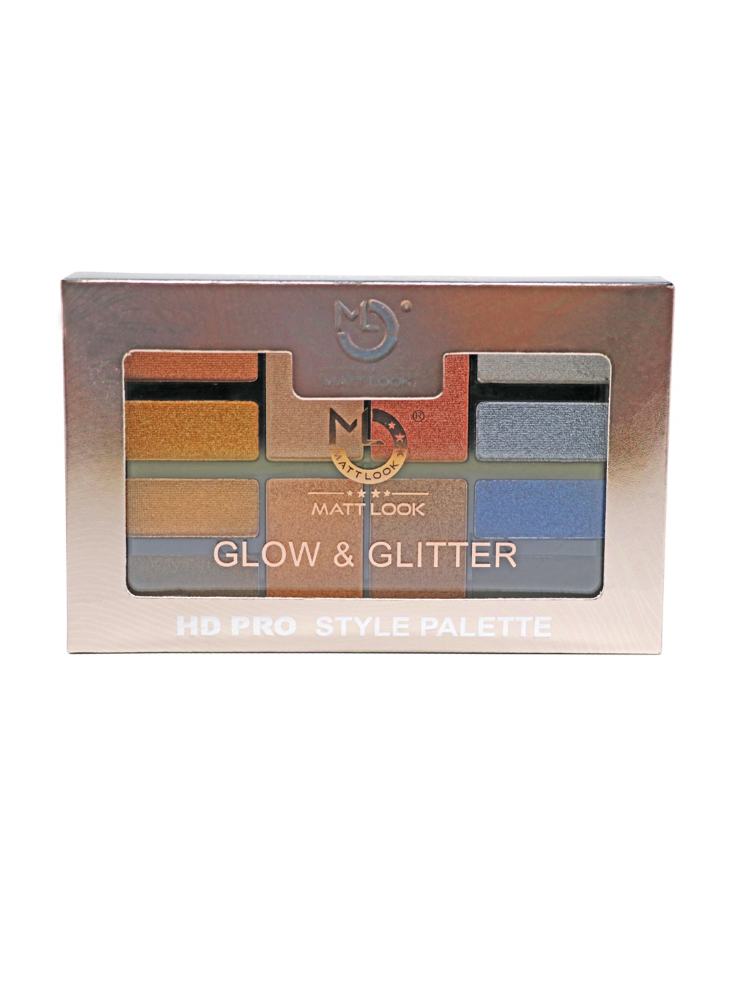 

MATTLOOK Multi Glow & Glitter Face Makeup Palette - Romantic Collection 18g