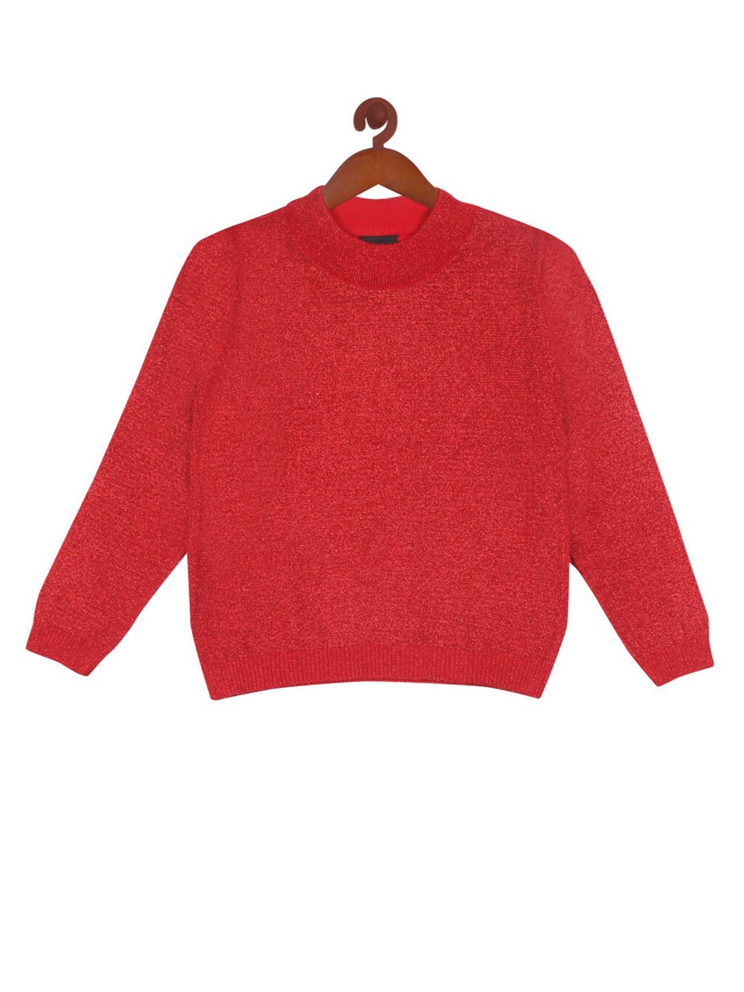 

Tiny Girl Infant Girls Red CottonPullover