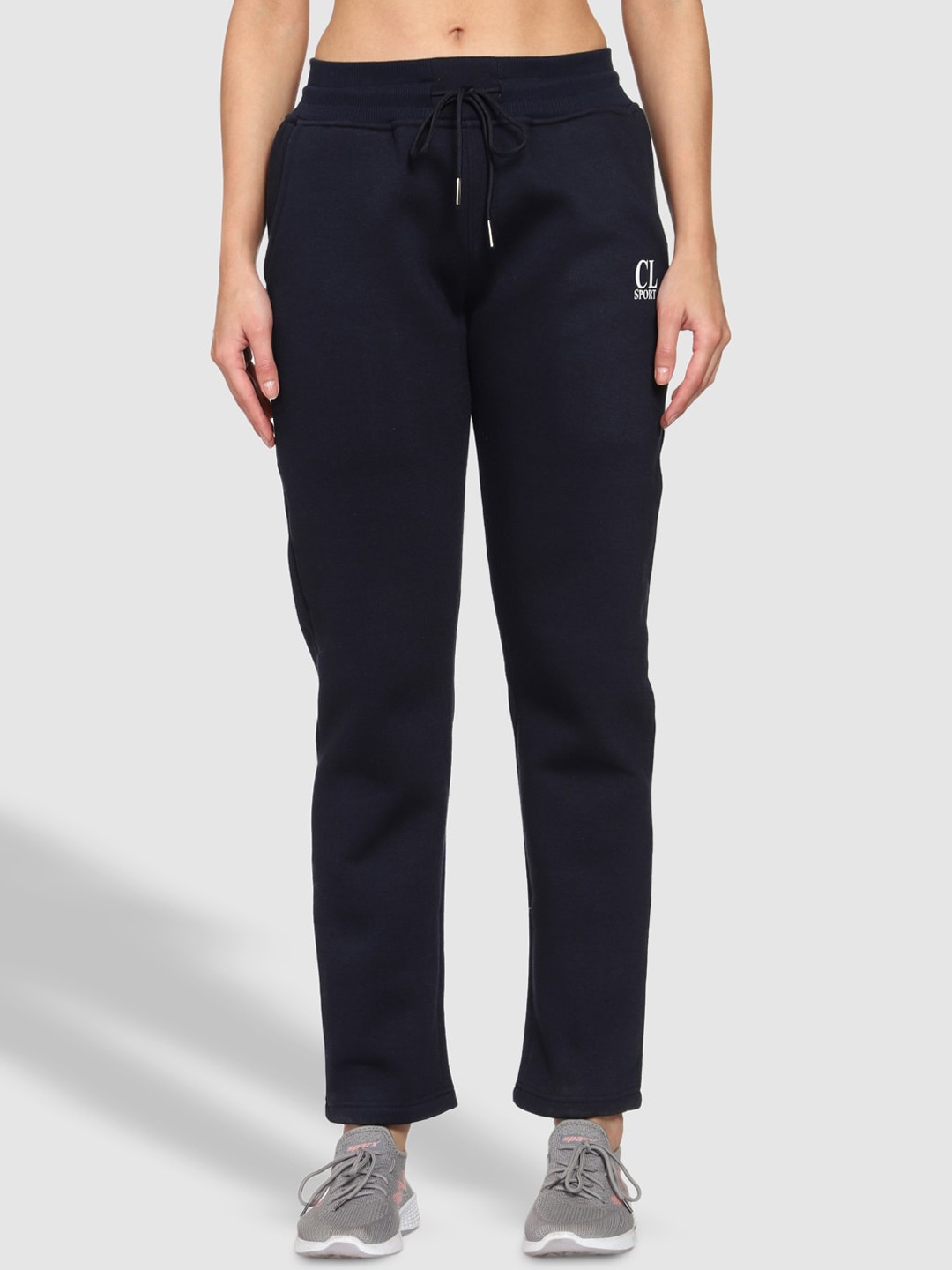 

CL SPORT Women Navy Blue Solid Track Pants