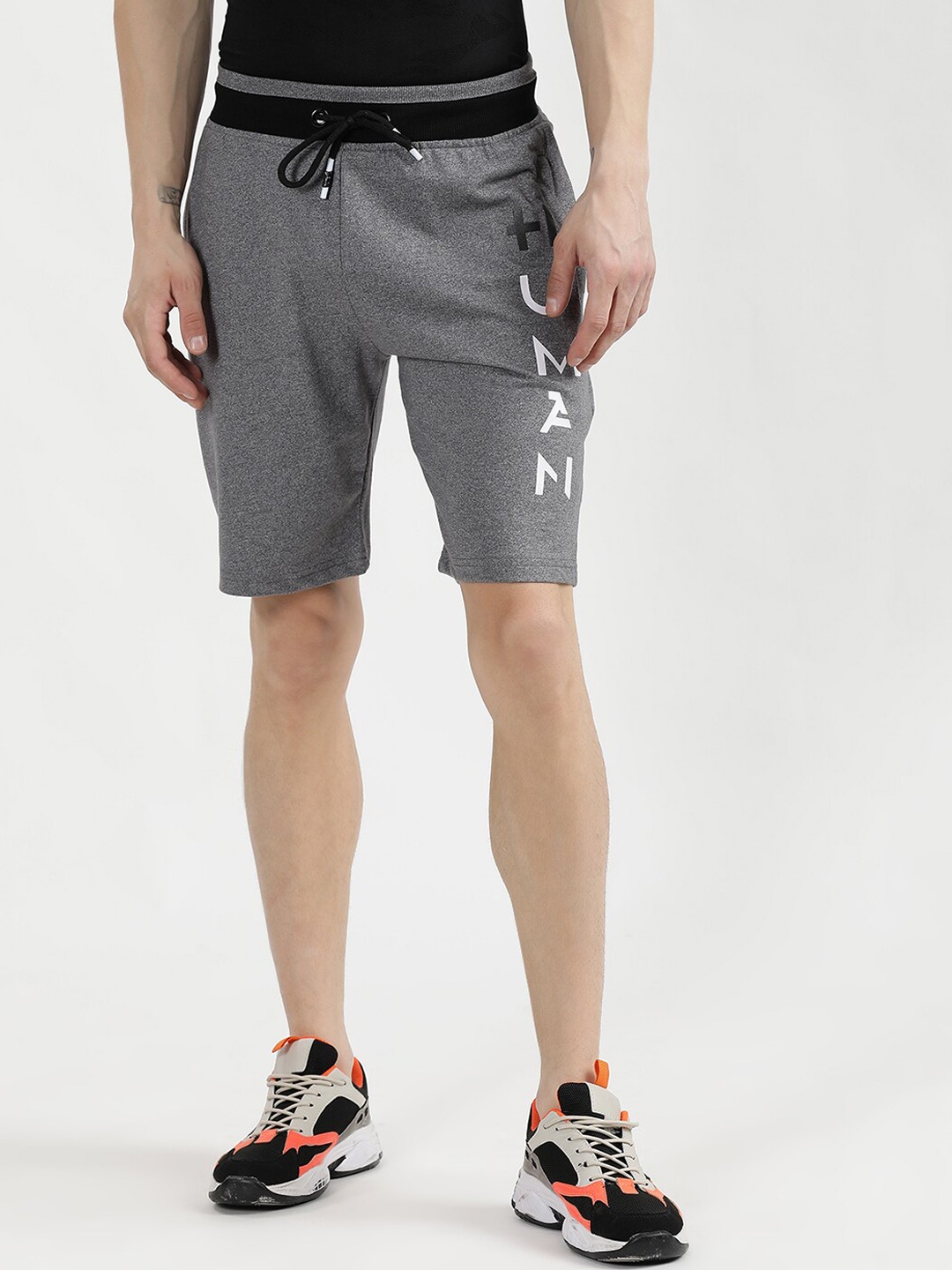 

V2 Value & Variety Men Grey Sports Shorts