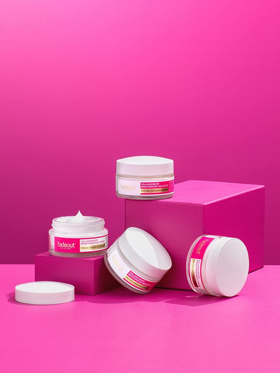 

Fadeout Collagen Boost Day Cream 50ml, Pink