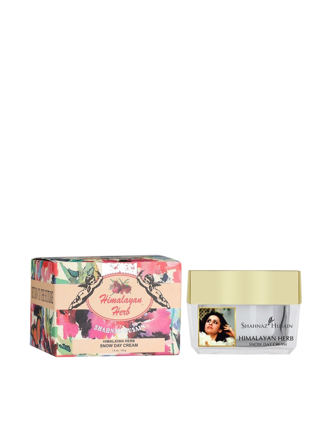 

Shahnaz Husain Women Himalayan Herb Snow Day Cream 40gms, White