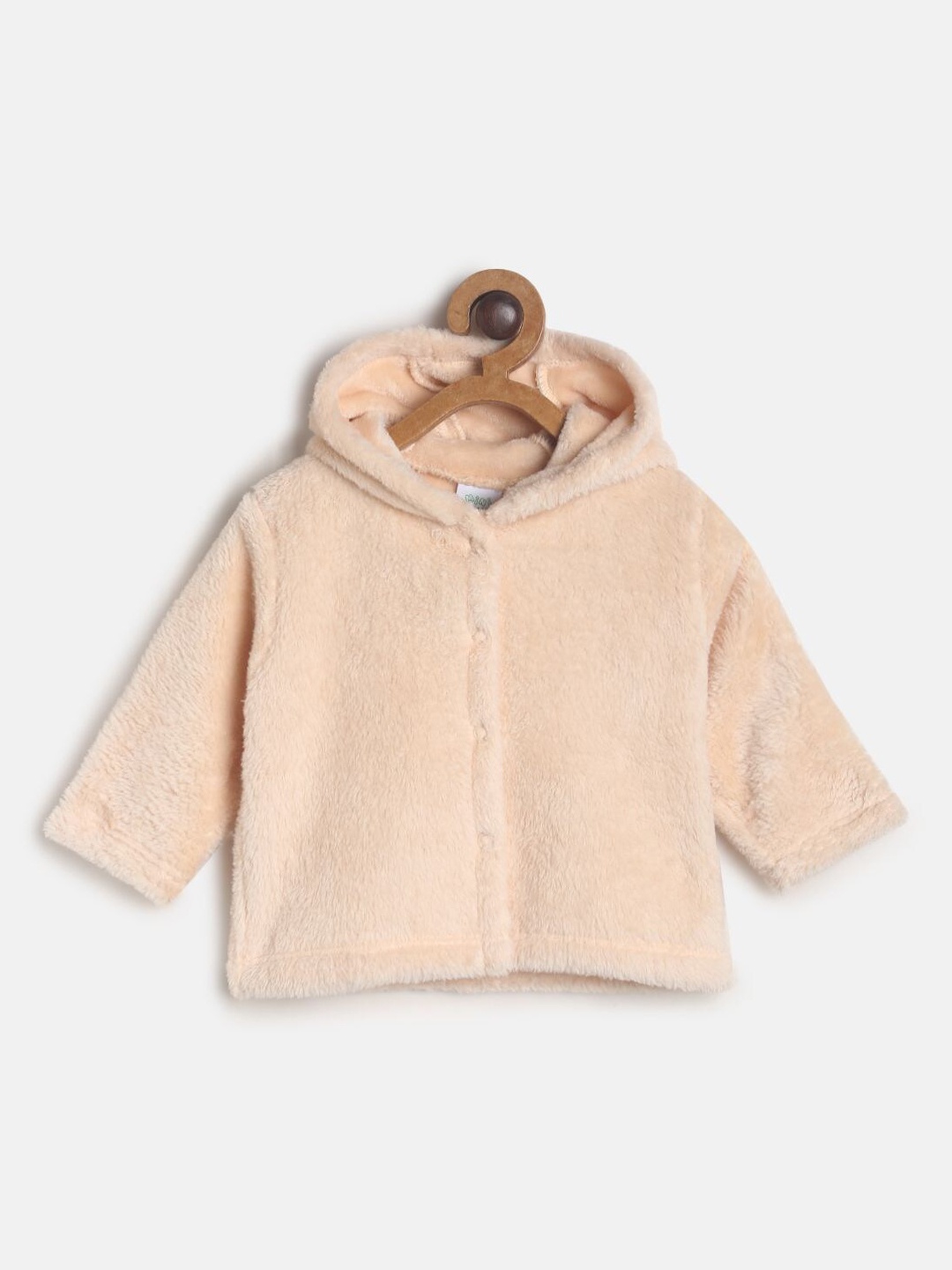 

MINI KLUB Girls Beige Lightweight Longline Jacket