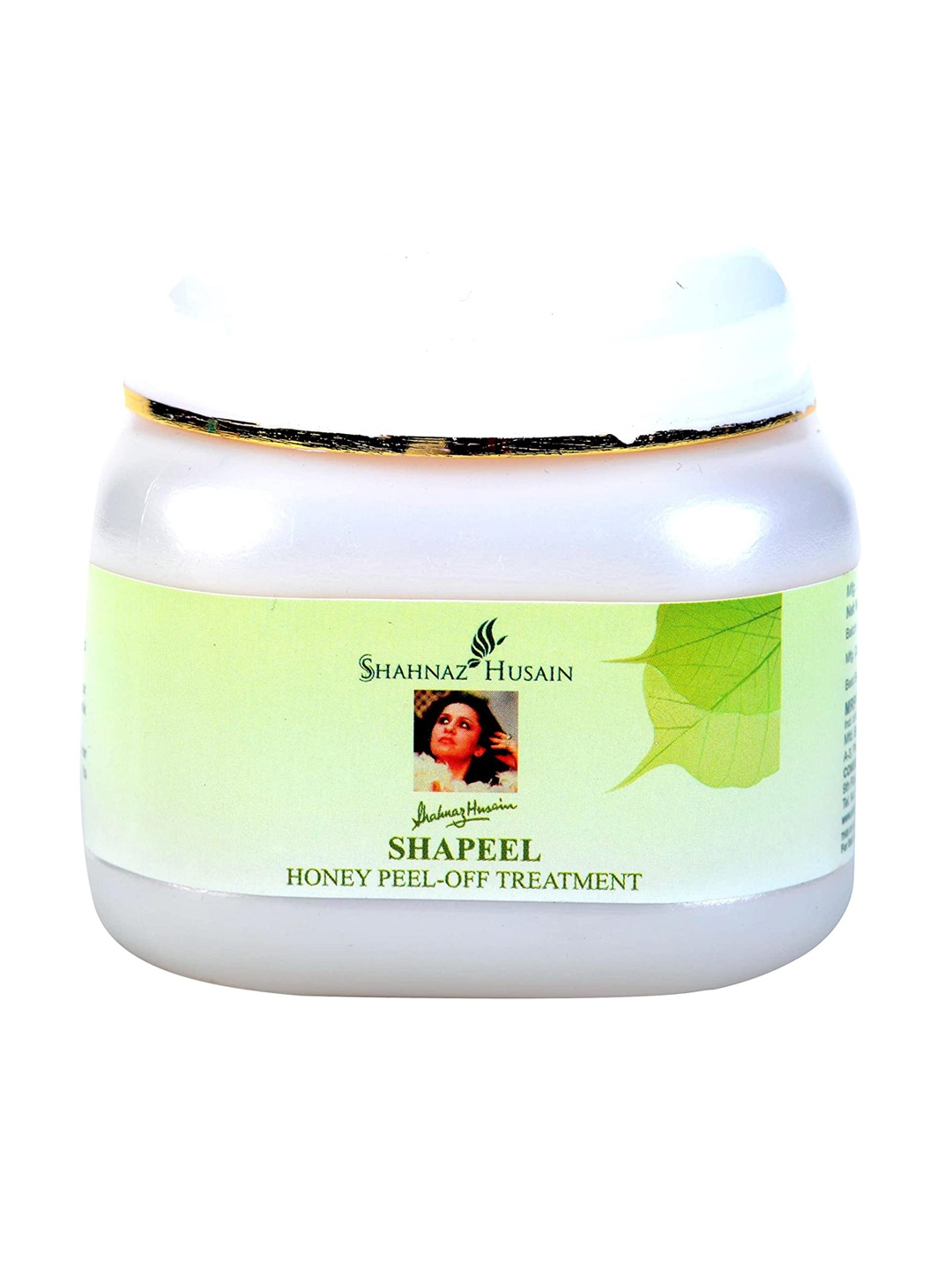 

SHAHNAZ HUSAIN SHAPEEL HONEY PEEL-OFF TREATMENT, 100G, White