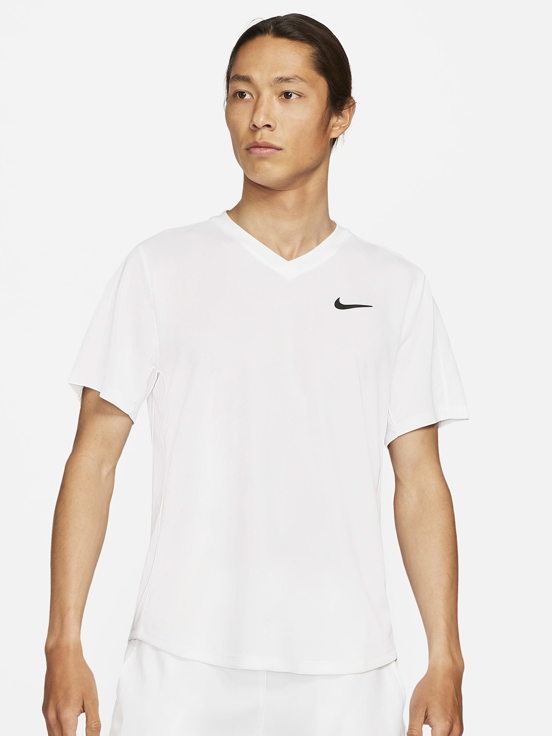 

Nike Men Court Dri-FIT Victory Tennis T-shirt, White