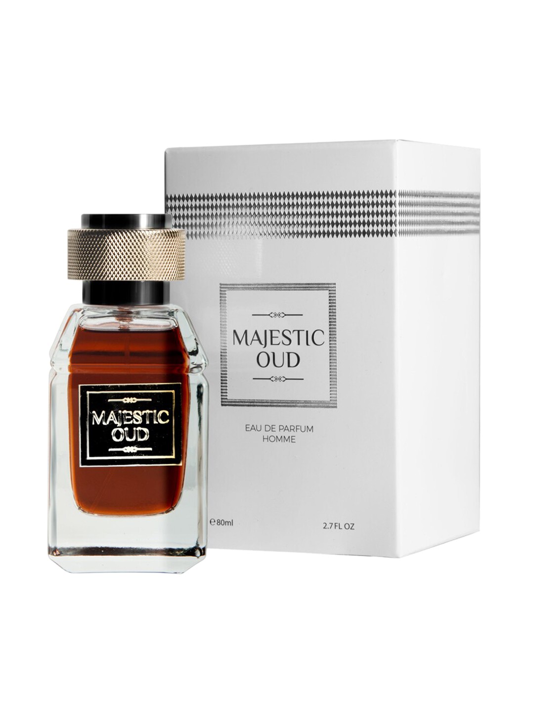 

MAJESTIC PERFUMES Oudh Homme Eau De Parfum 80 ml, White