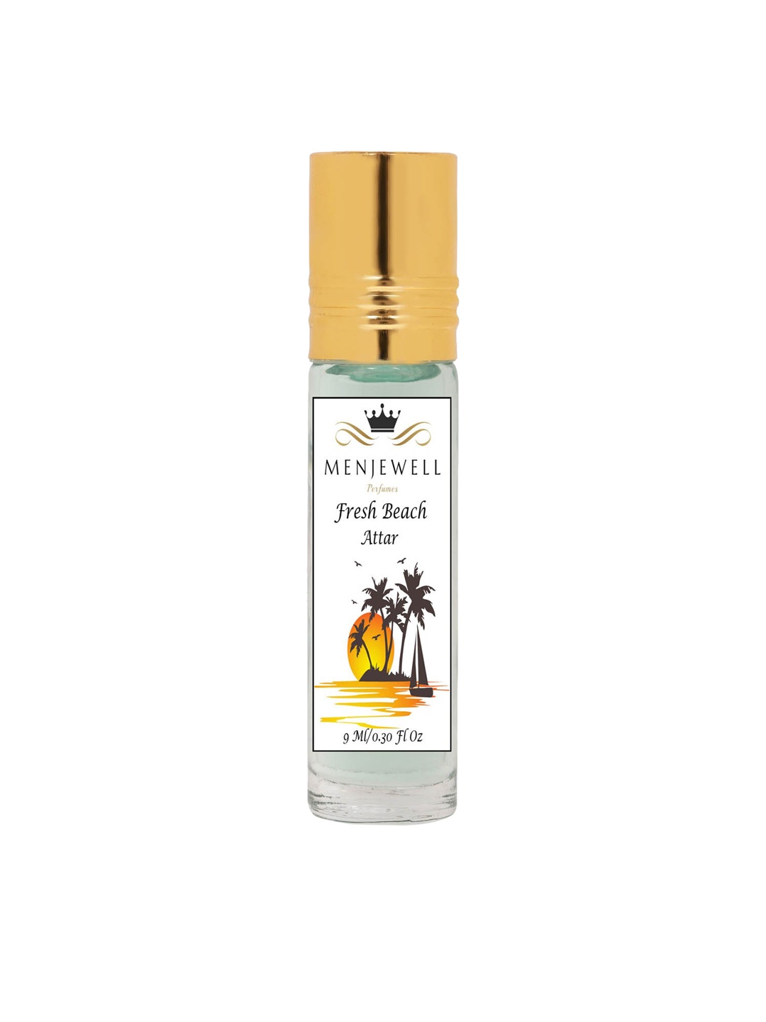 

Menjewell Fragrance Fresh Beach Long Lasting Perfume, Transparent