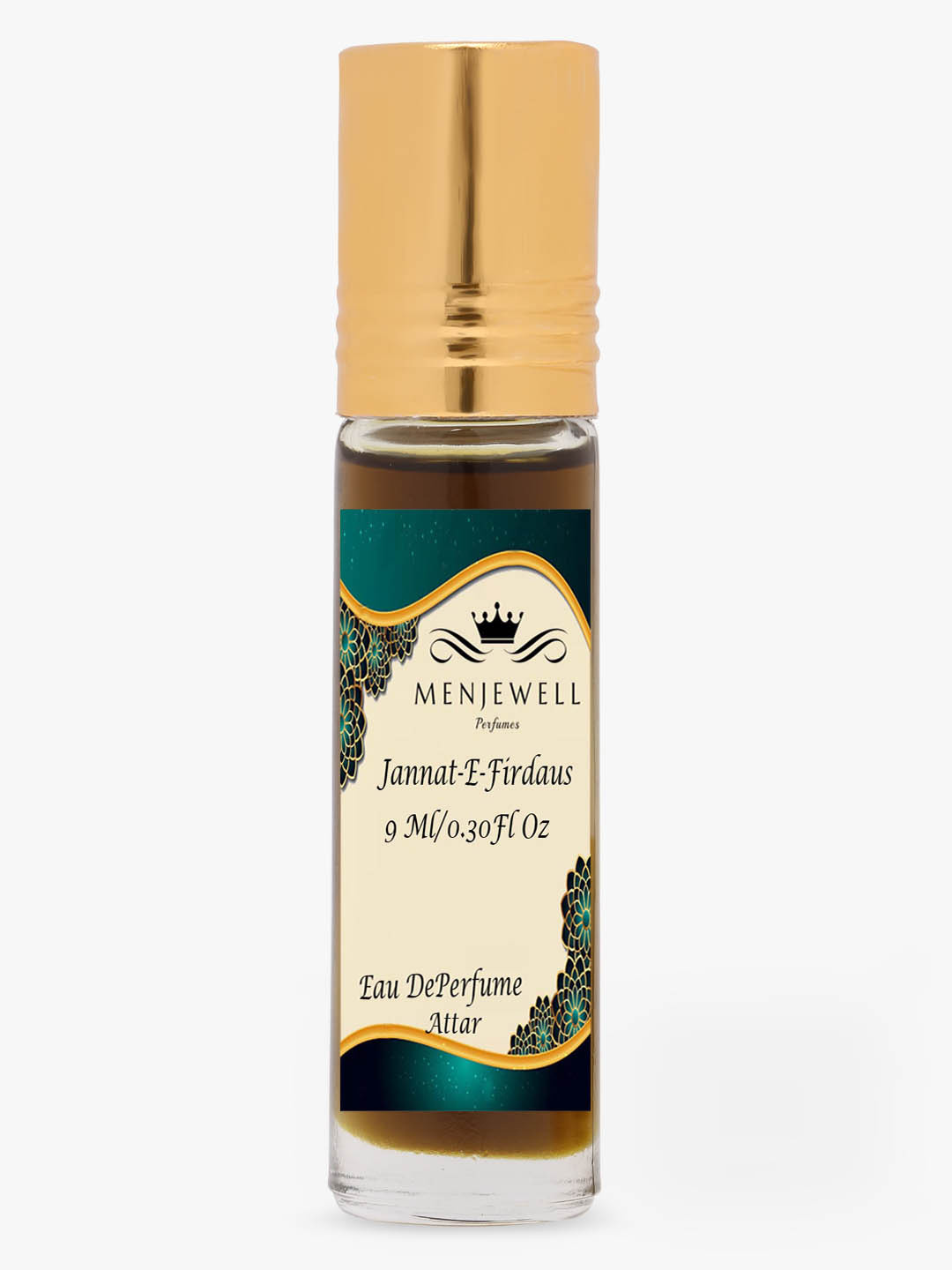

Menjewell Jannat-E-Firdaus Long Lasting Attar 9ml, Transparent