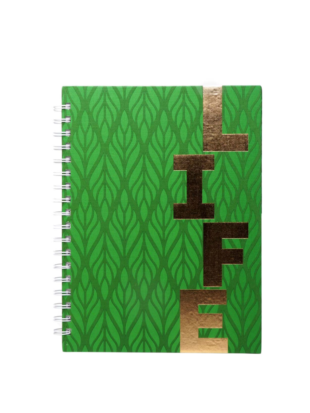 

Archies Green & Gold-Toned Printed Notebook