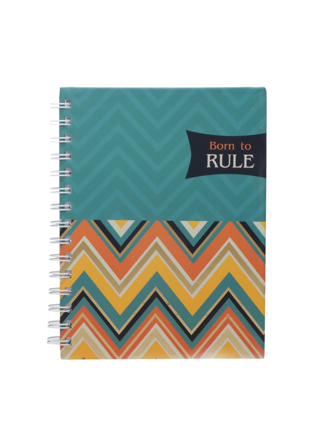 

Archies Sea-Green & Yellow Printed Notebook