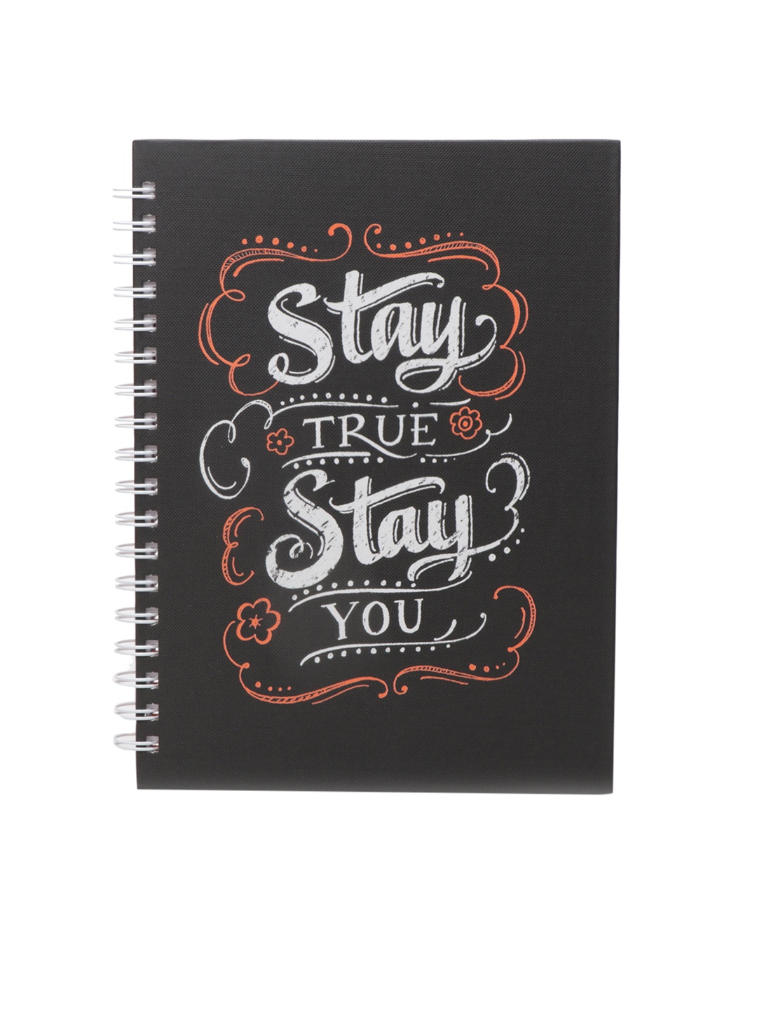 

Archies Black & White Typography Printed Notebook