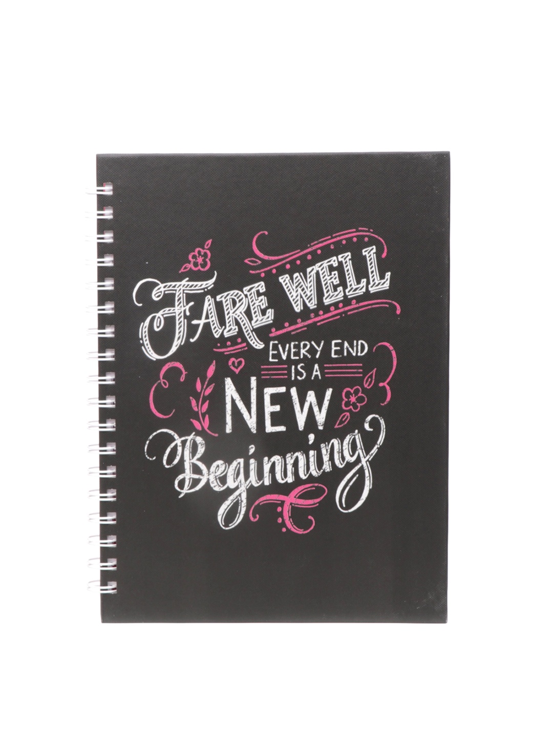 

Archies Black & White Typography Printed Notebook
