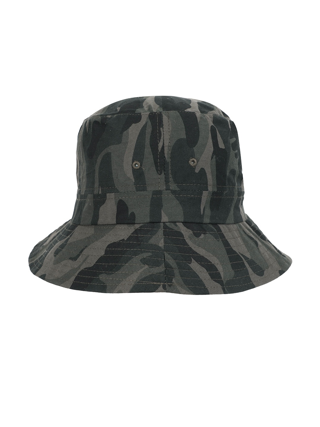 

FabSeasons Green Camouflage Pure Cotton Bucket Hat