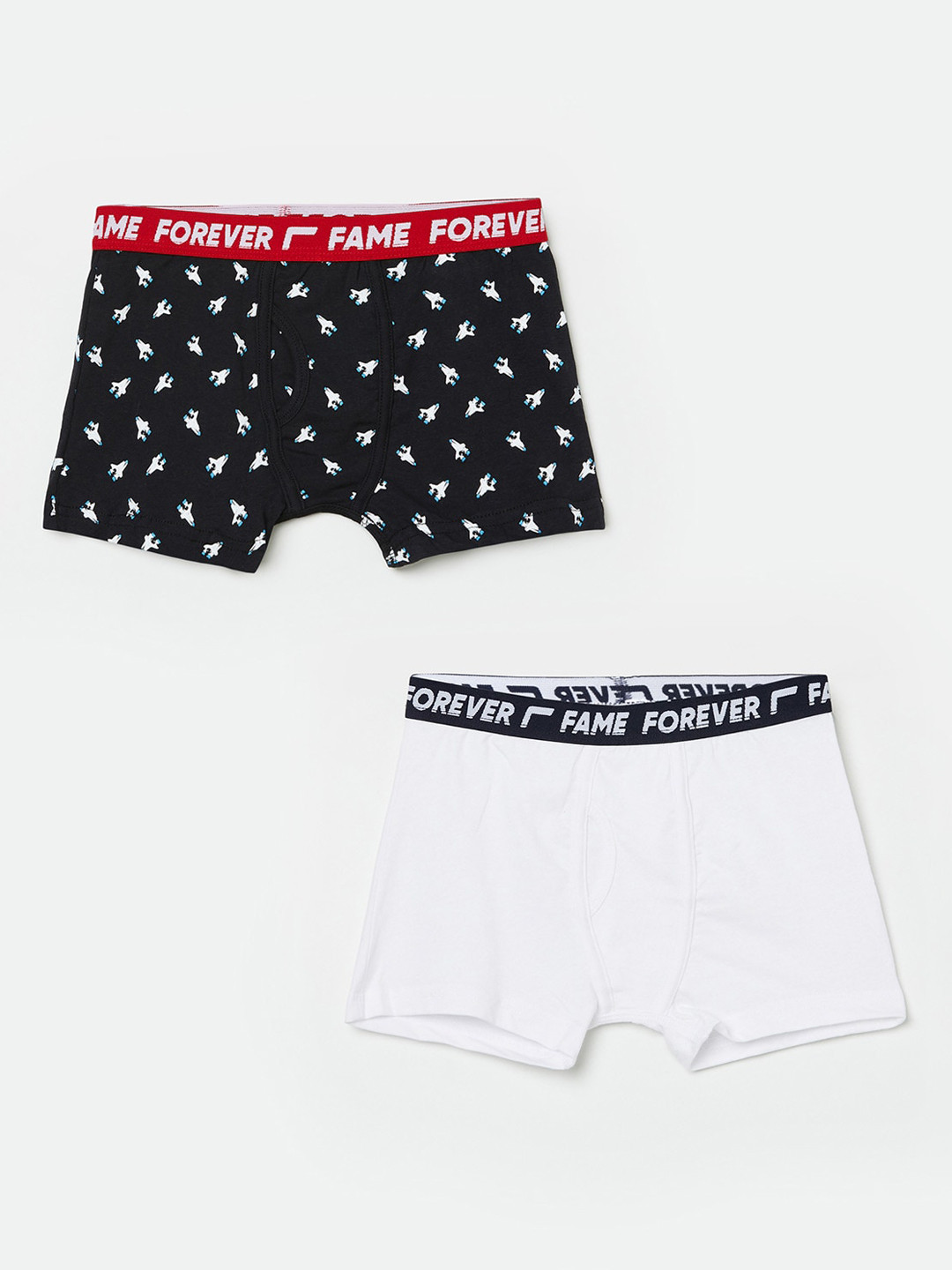 

Fame Forever by Lifestyle Boys Pack Of 2 Assorted Cotton Boyshorts 1000010814176