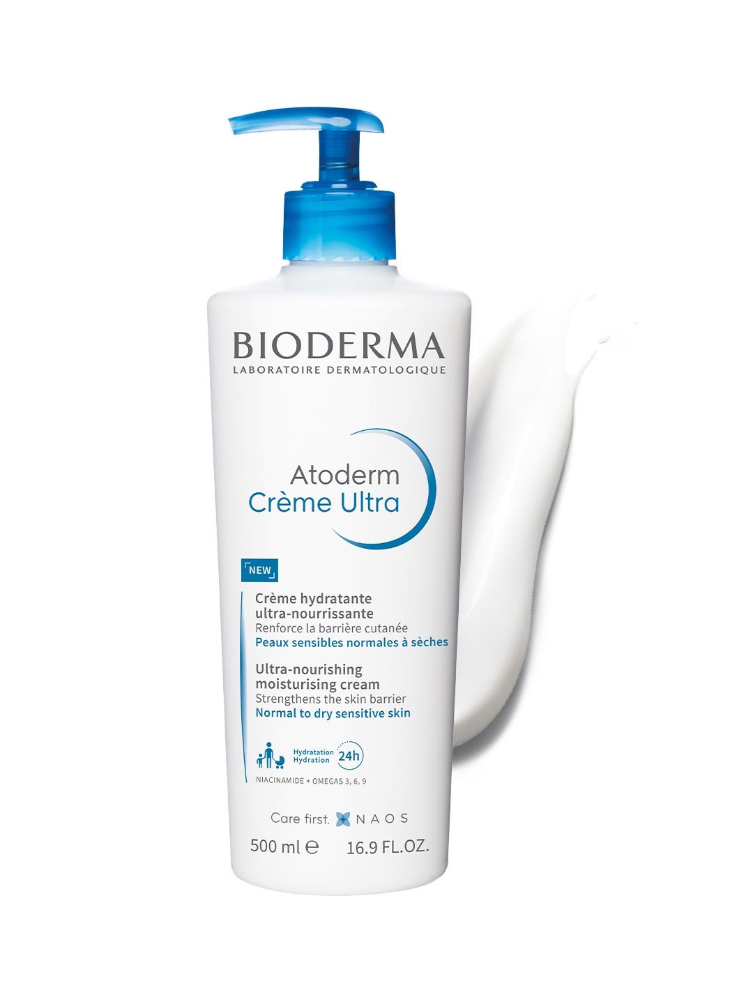 

Bioderma Atoderm Creme Ultra-Nourishing - Moisturizer 500ml, White