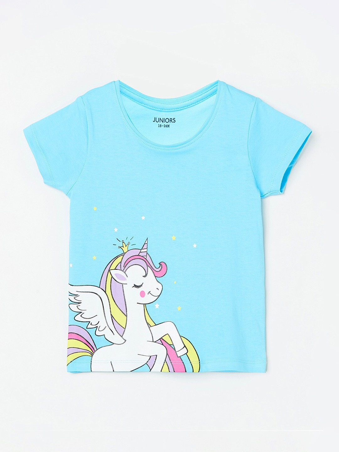 

Juniors by Lifestyle Blue Print Top