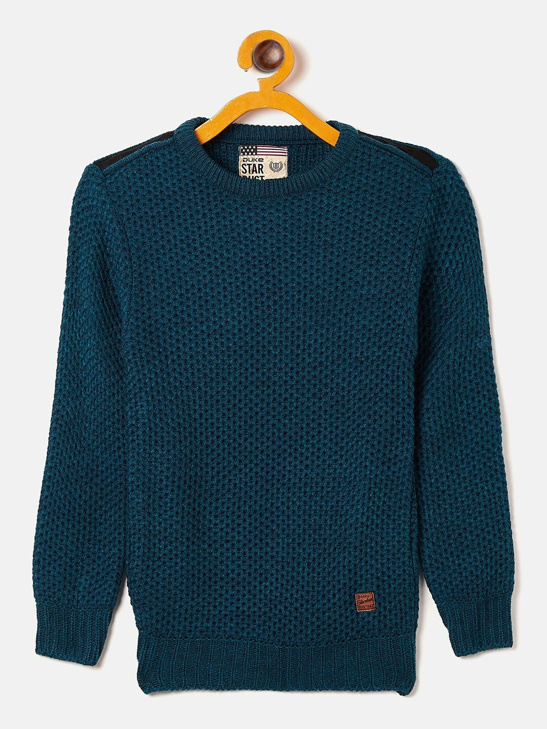 

Duke Boys Blue Cable Knit Woolen Pullover