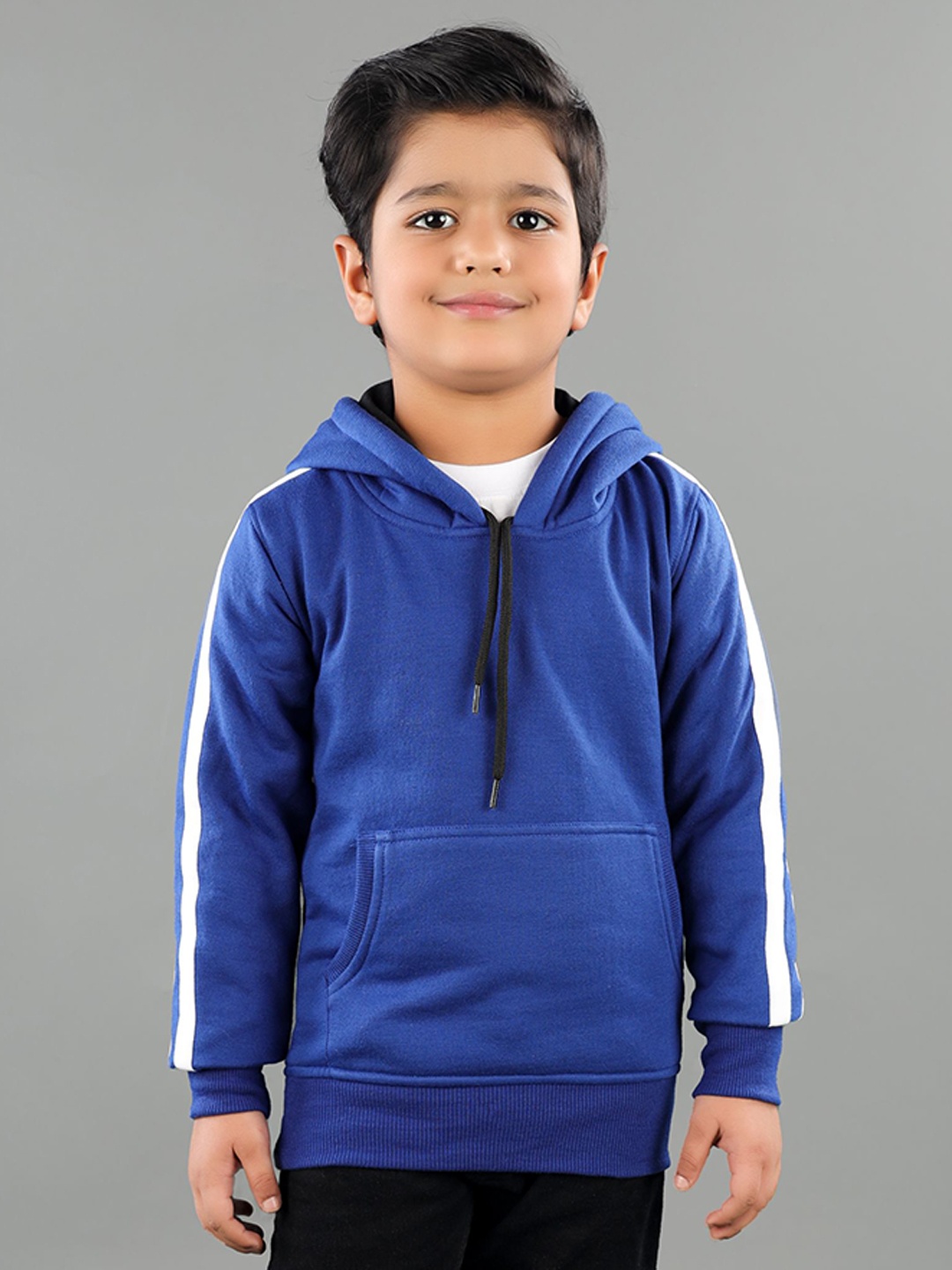 

ahhaaaa Boys Blue Hooded Sweatshirt