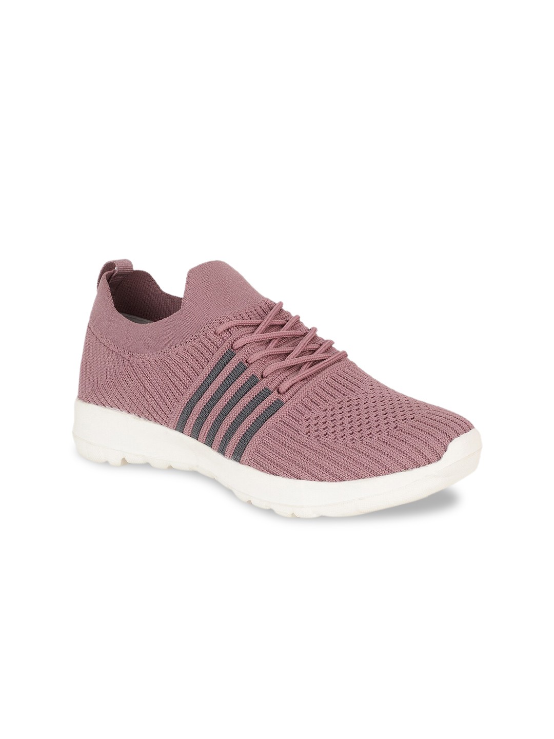 

Bata Women Mauve Woven Design Sneakers