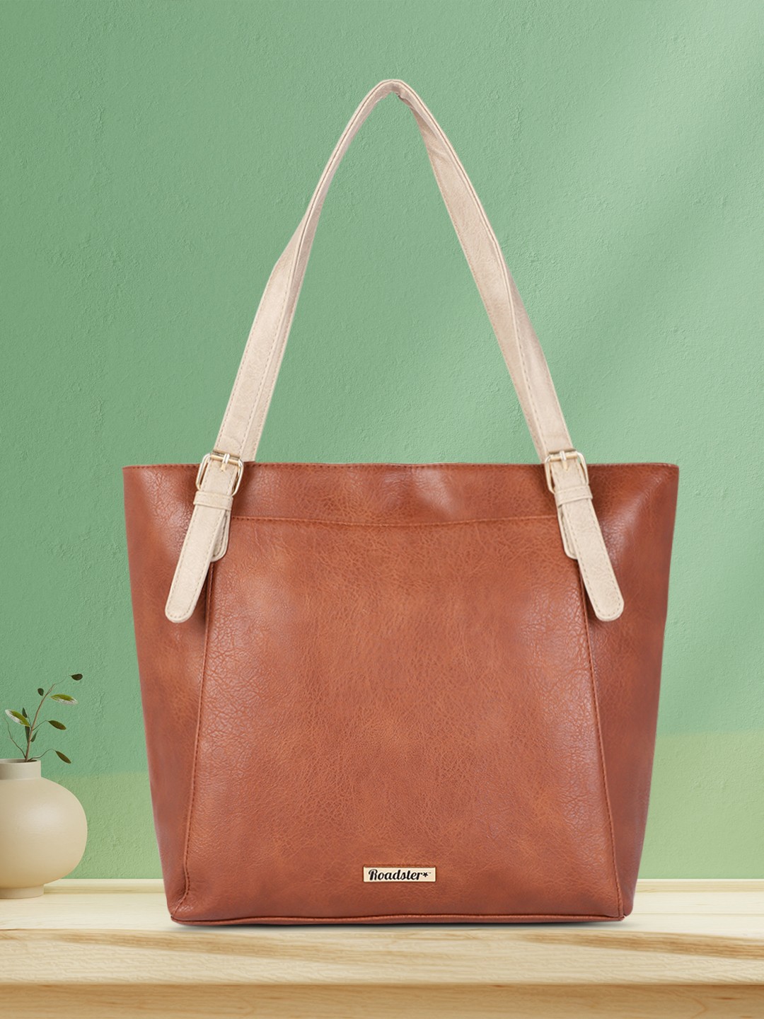 

Roadster Tan Brown Solid Shoulder Bag