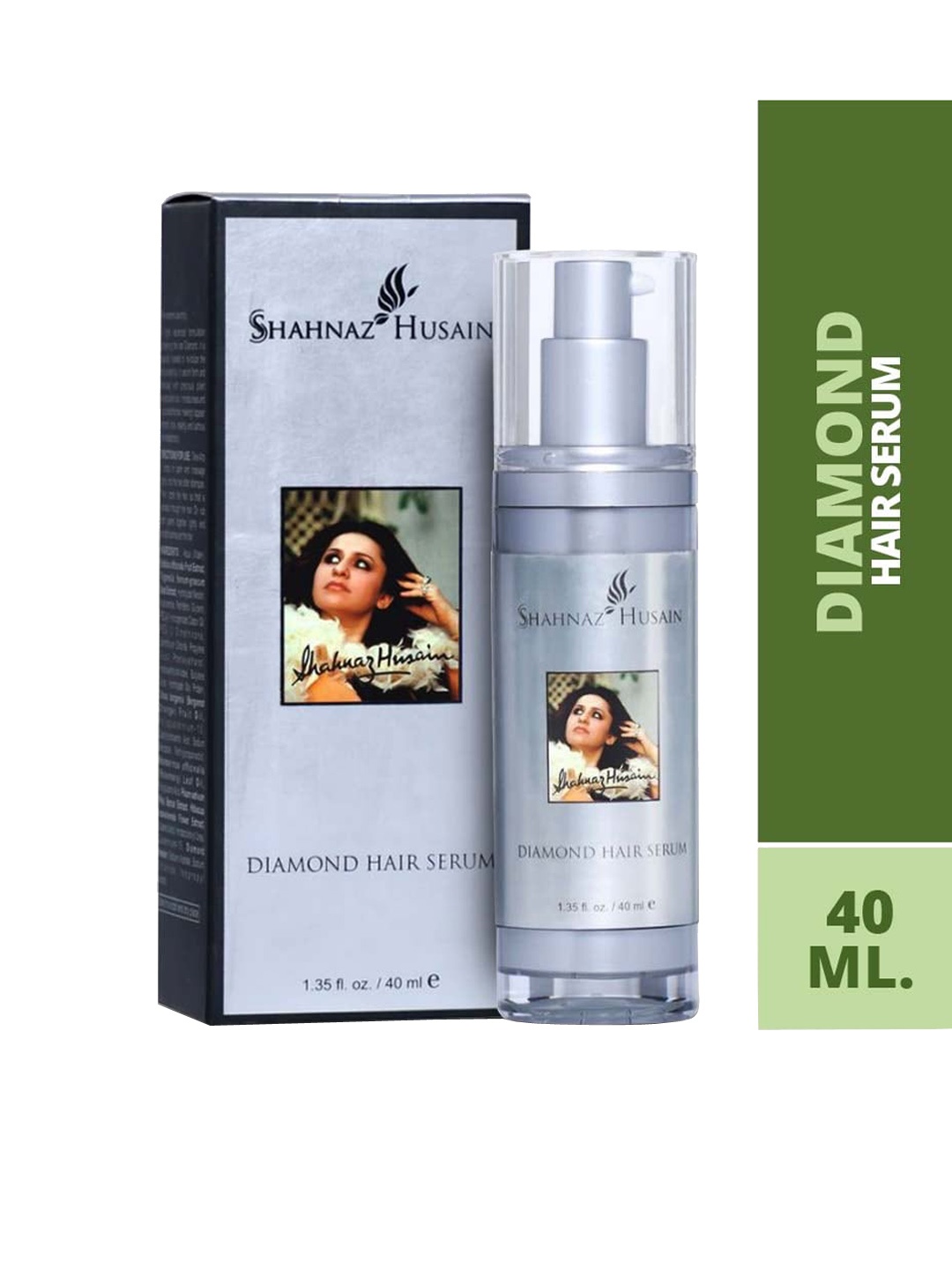 

Shahnaz Husain Diamond Hair Serum 40 ML, Green