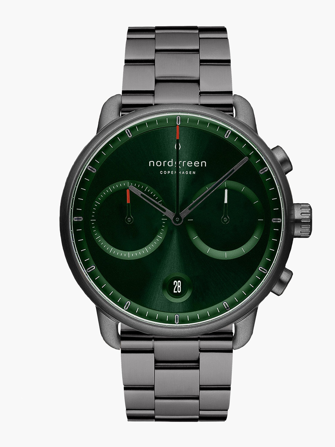

Nordgreen Men Bracelet Style Straps Analogue Watch PI42GM3LGUGS, Green