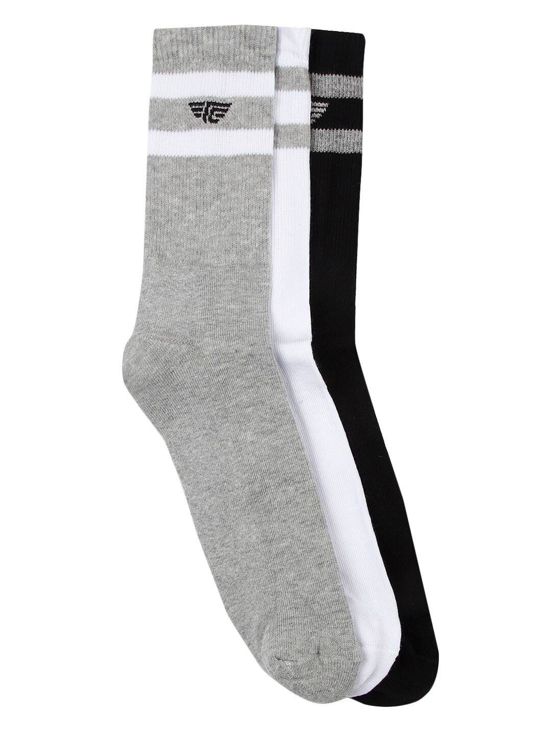 

Red Tape Men Pack of 3 Assorted Calf Length Socks