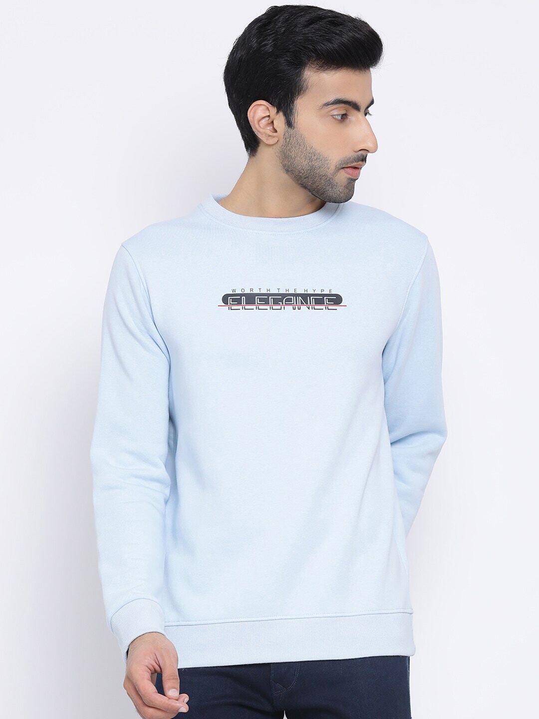 

Richlook Men Printed Sweatshirt, Na